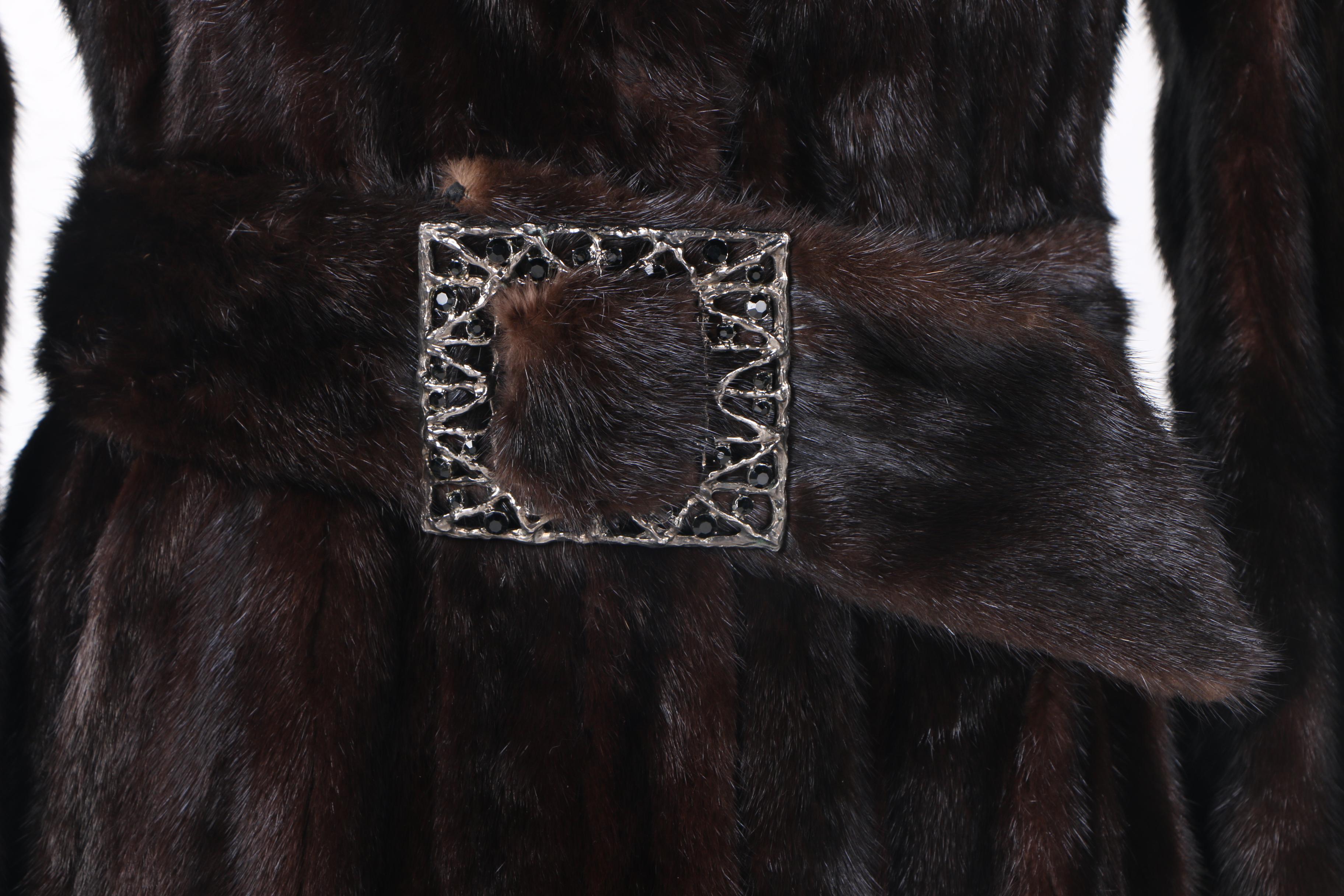Vintage Mink Fur Coat by Michelle Rosin-Starr