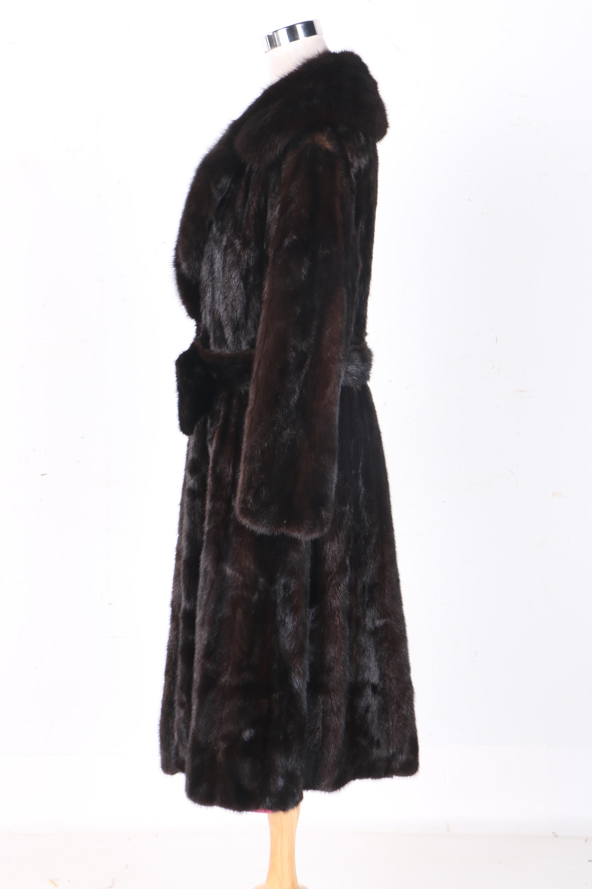 Vintage Mink Fur Coat by Michelle Rosin-Starr