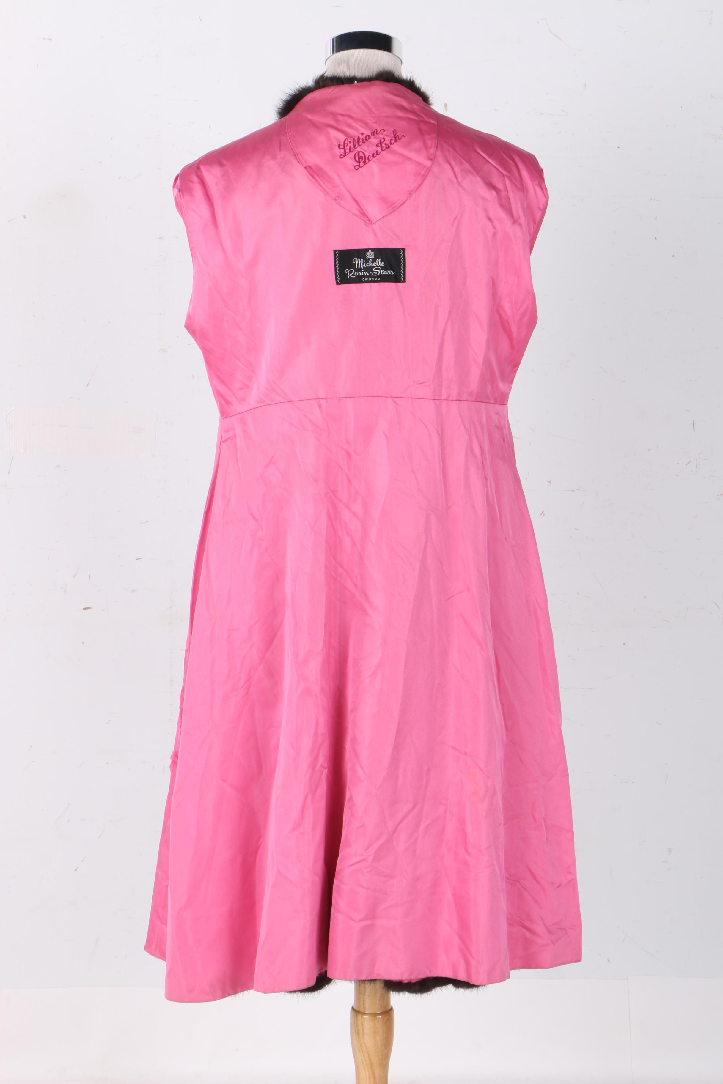 Vintage Mink Fur Coat by Michelle Rosin-Starr