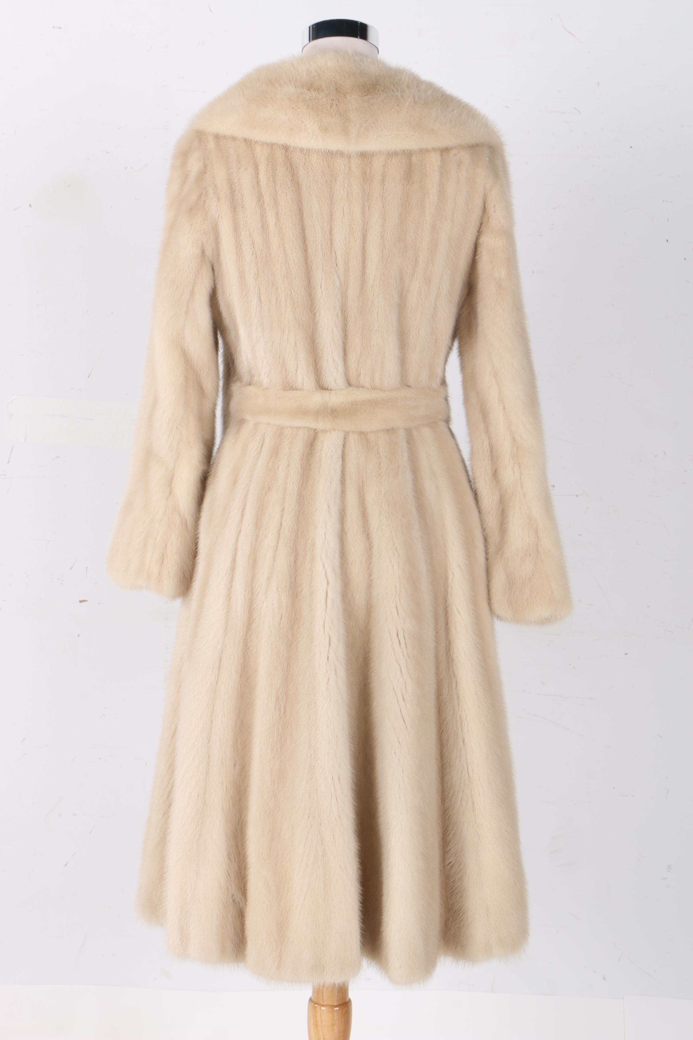 Vintage Mink Fur Coat by Barbara Ann