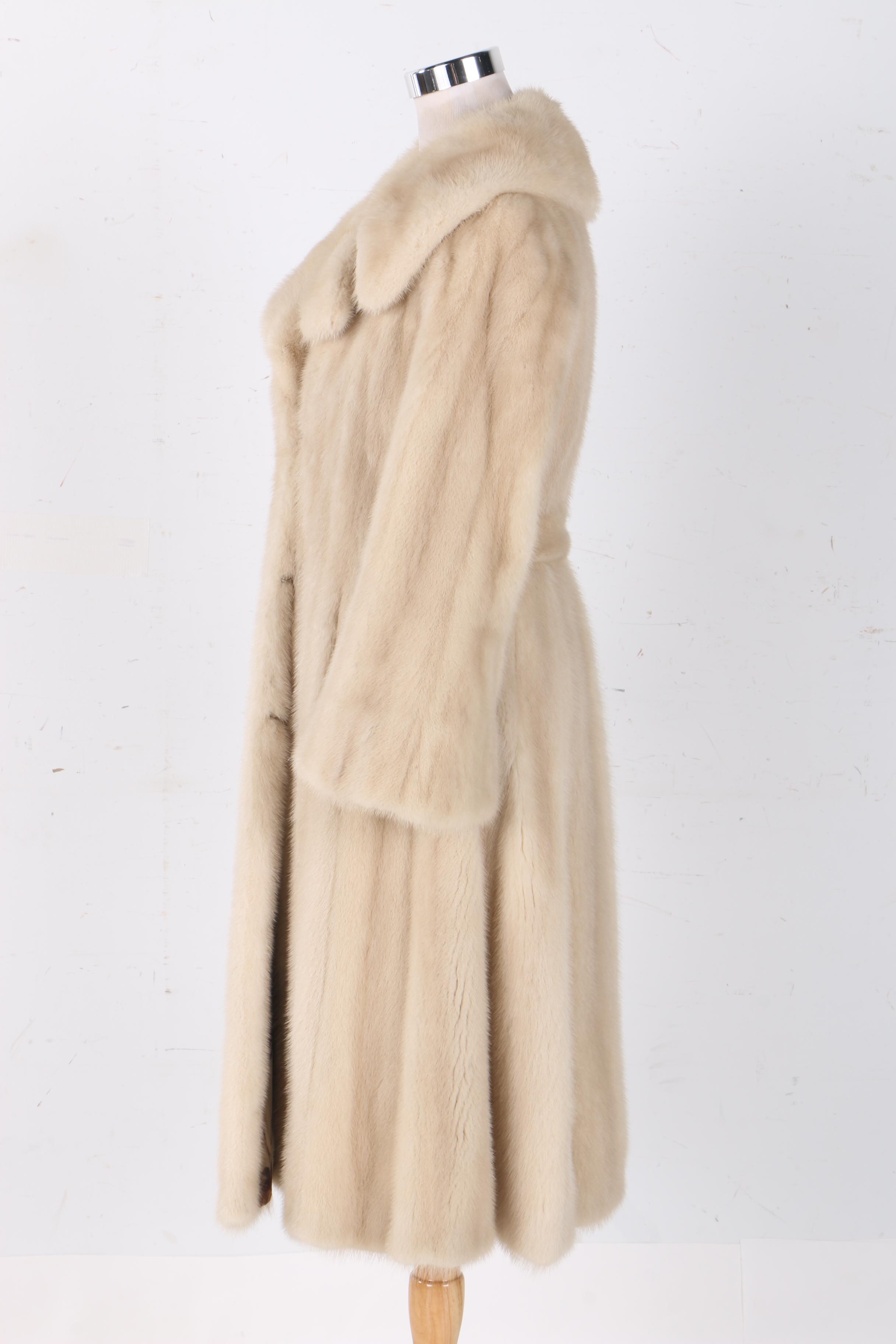 Vintage Mink Fur Coat by Barbara Ann