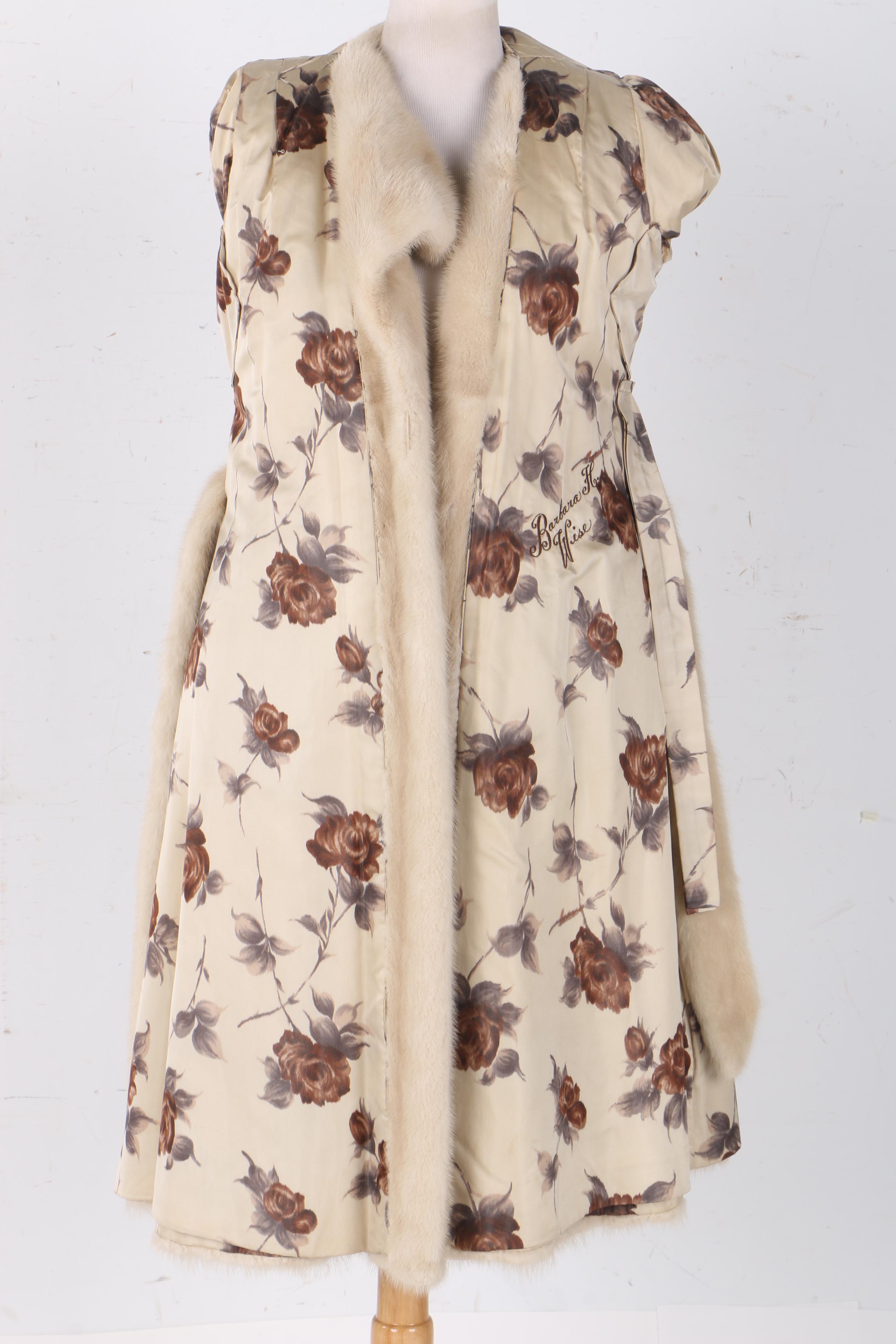 Vintage Mink Fur Coat by Barbara Ann