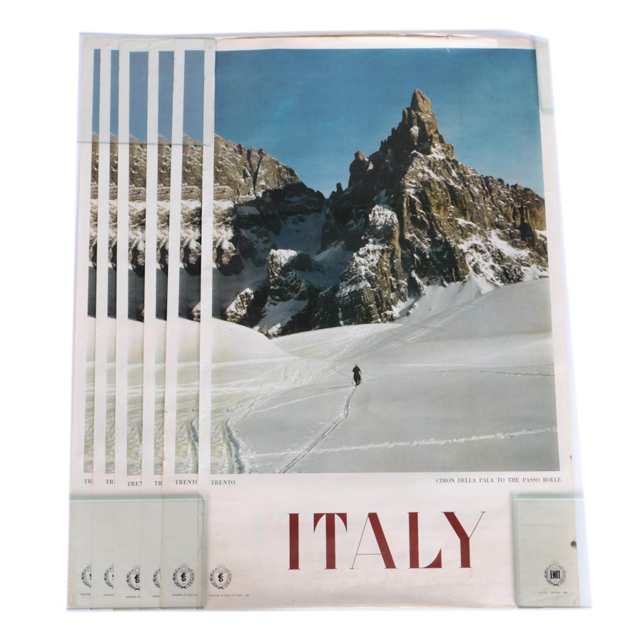 Vintage ENIT Italy Posters