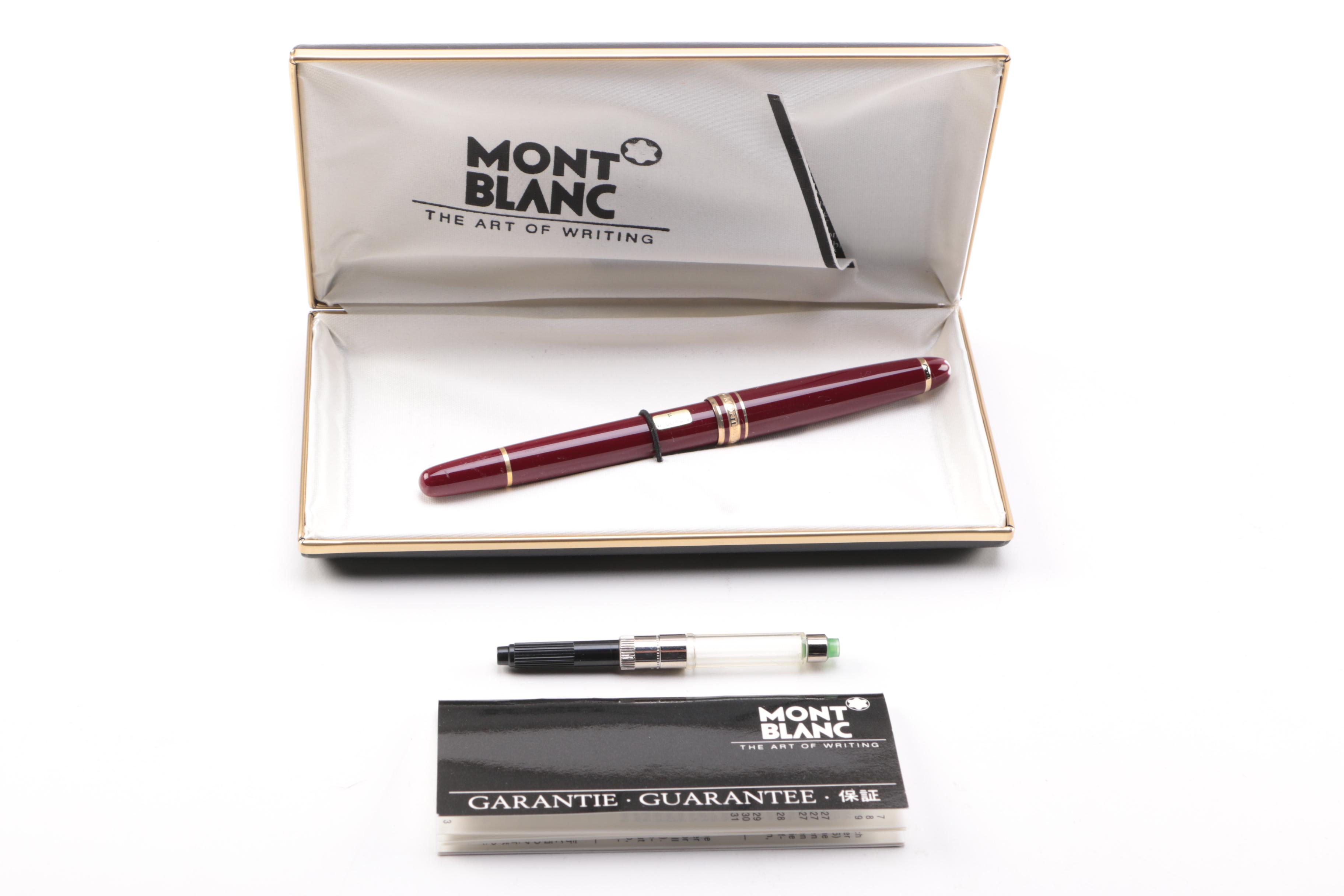 Mont Blanc Fountain Pen