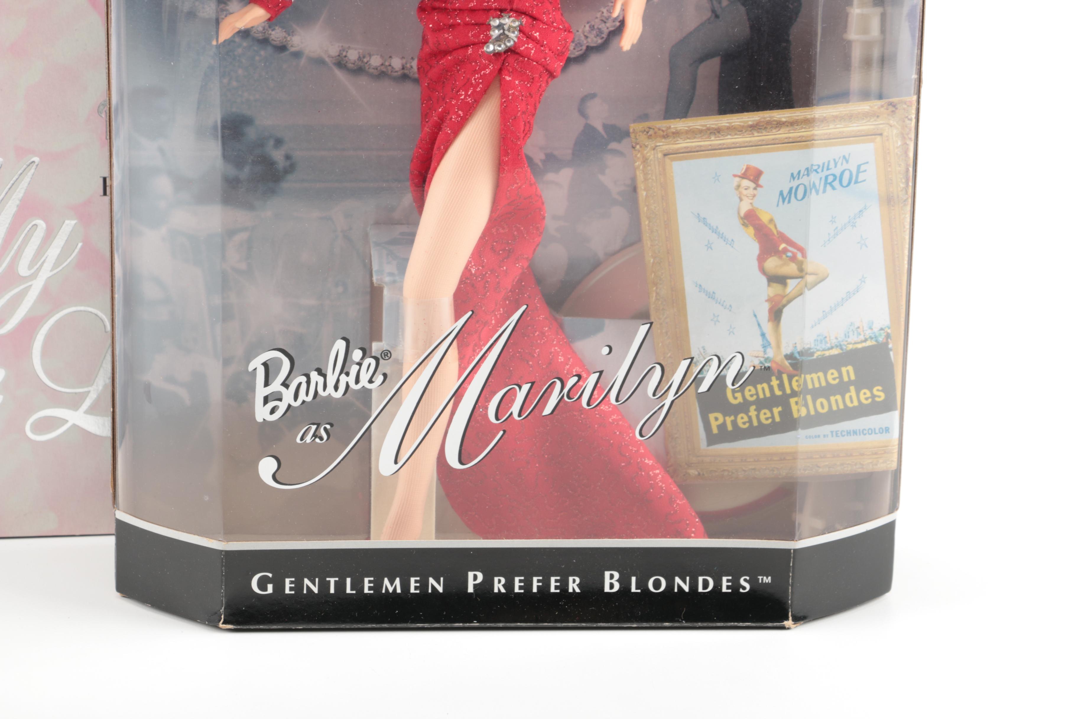 "Hollywood Legends" Collection Marilyn Monroe and Eliza Doolittle Barbie Dolls