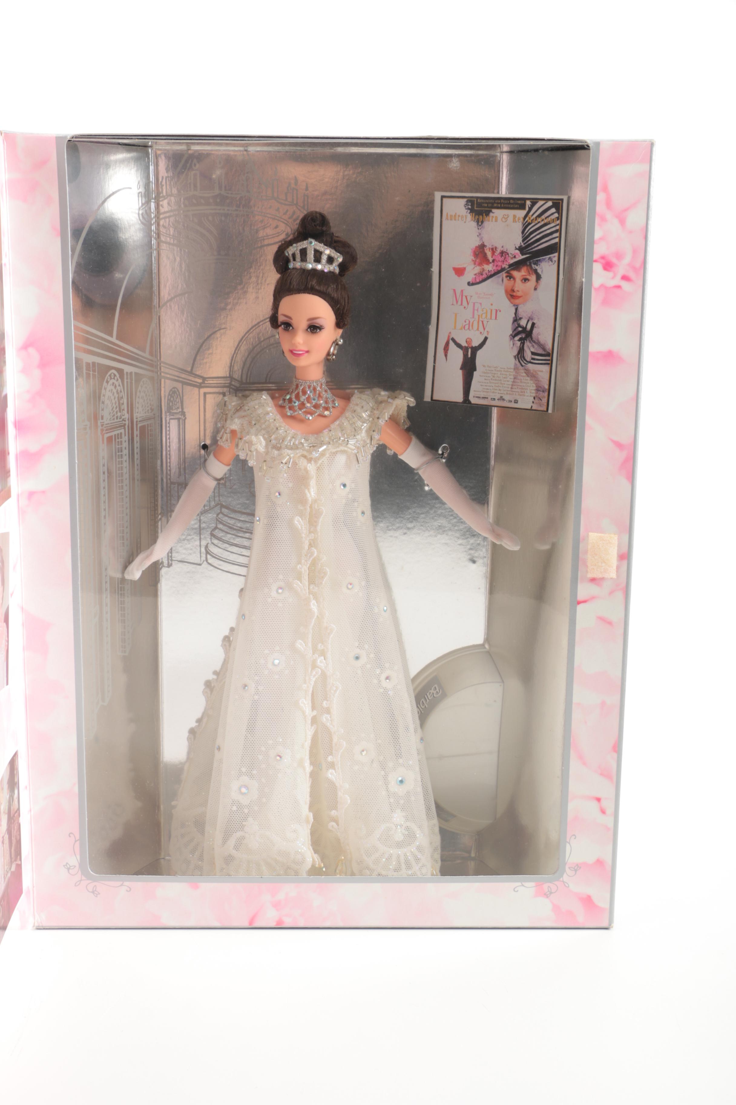 "Hollywood Legends" Collection Marilyn Monroe and Eliza Doolittle Barbie Dolls