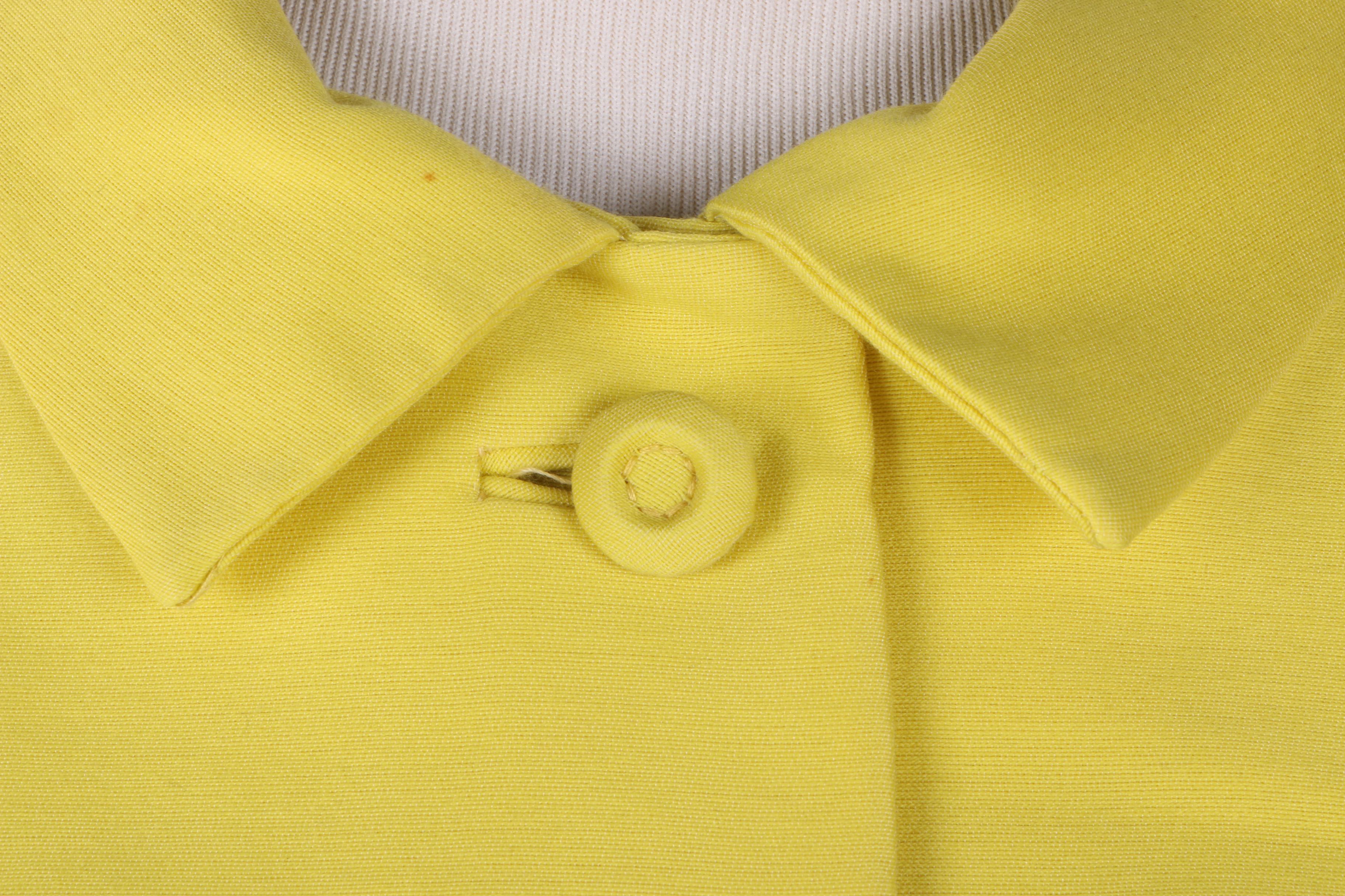 Marshall Field & Co. Yellow Dress Suit