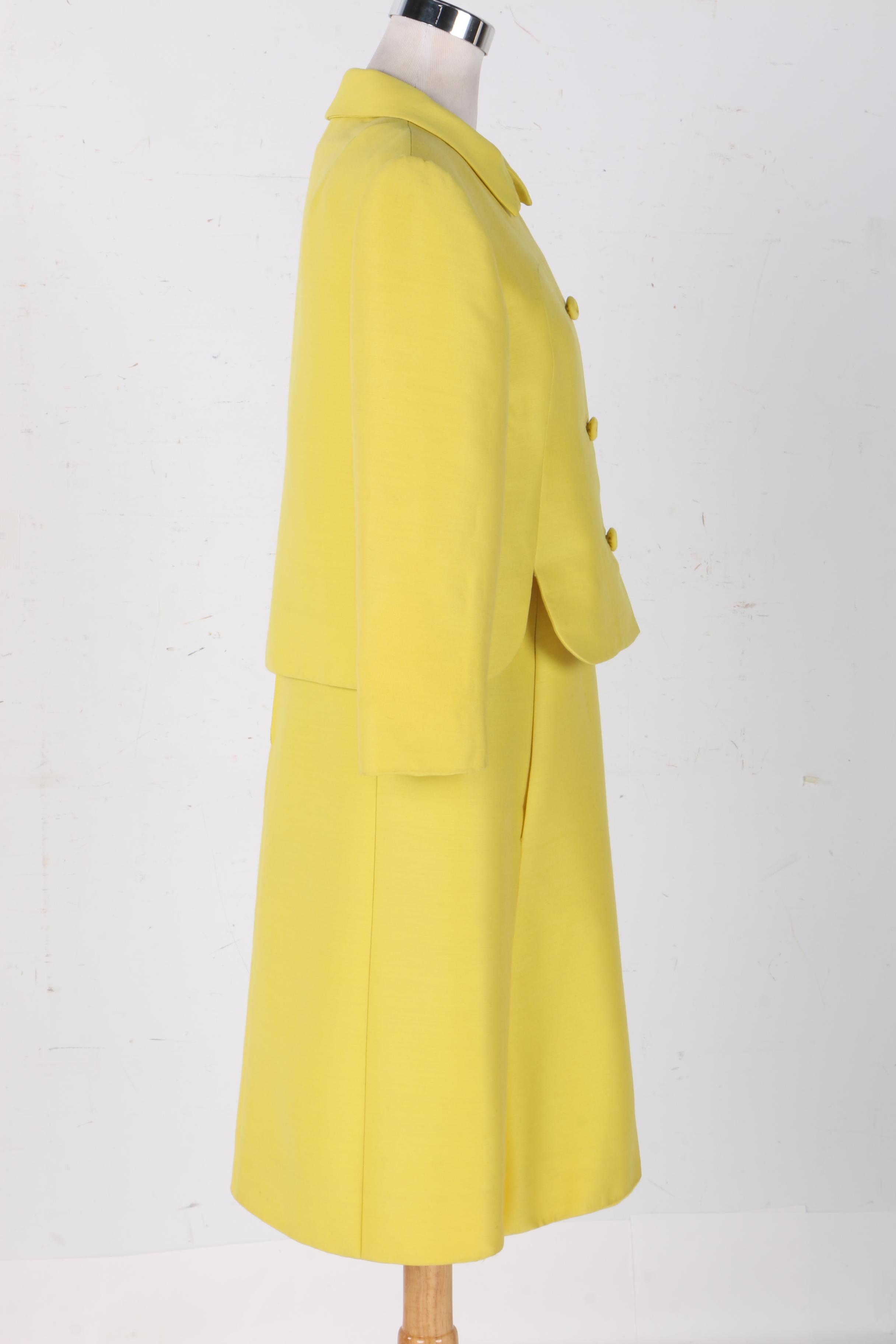 Marshall Field & Co. Yellow Dress Suit