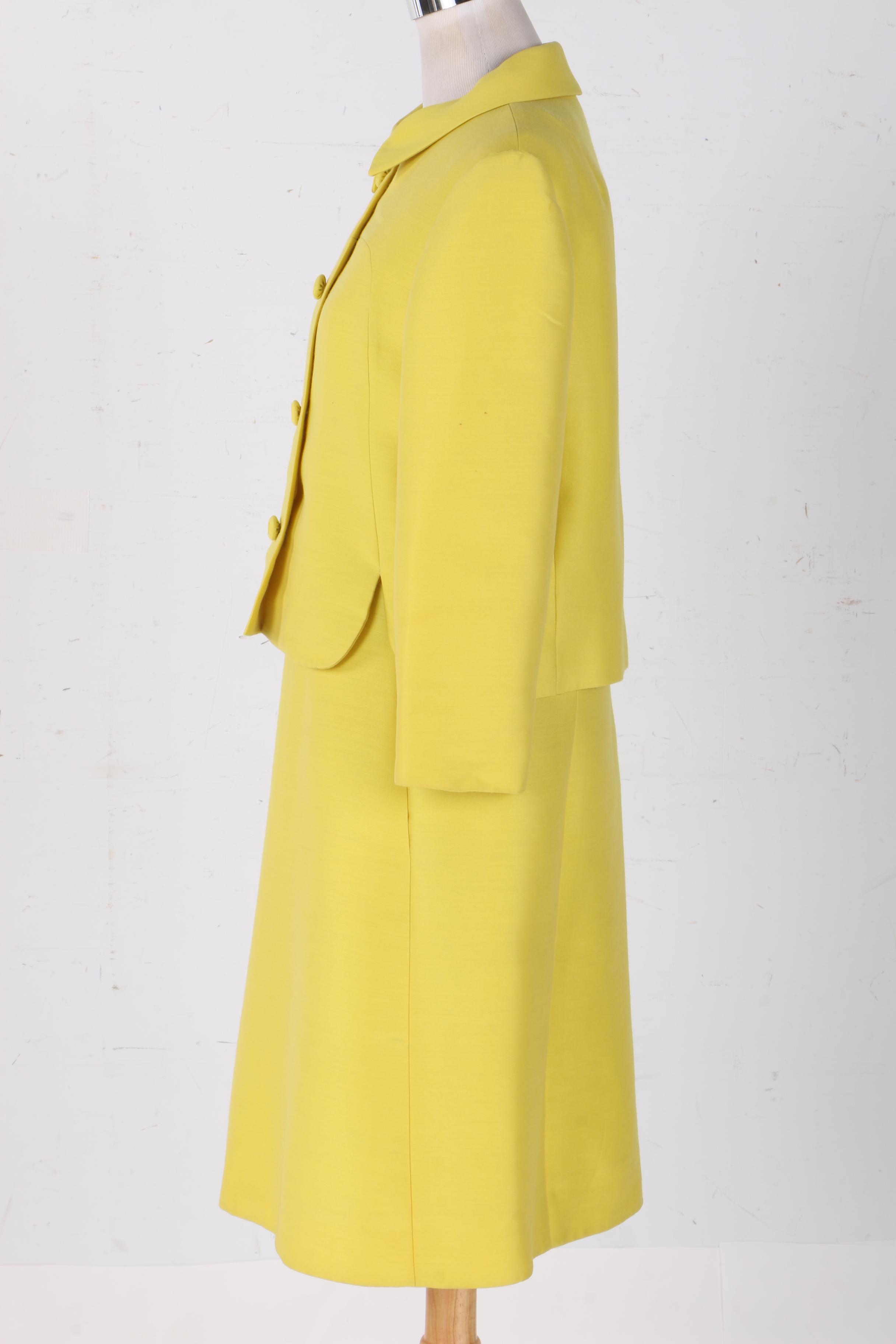 Marshall Field & Co. Yellow Dress Suit