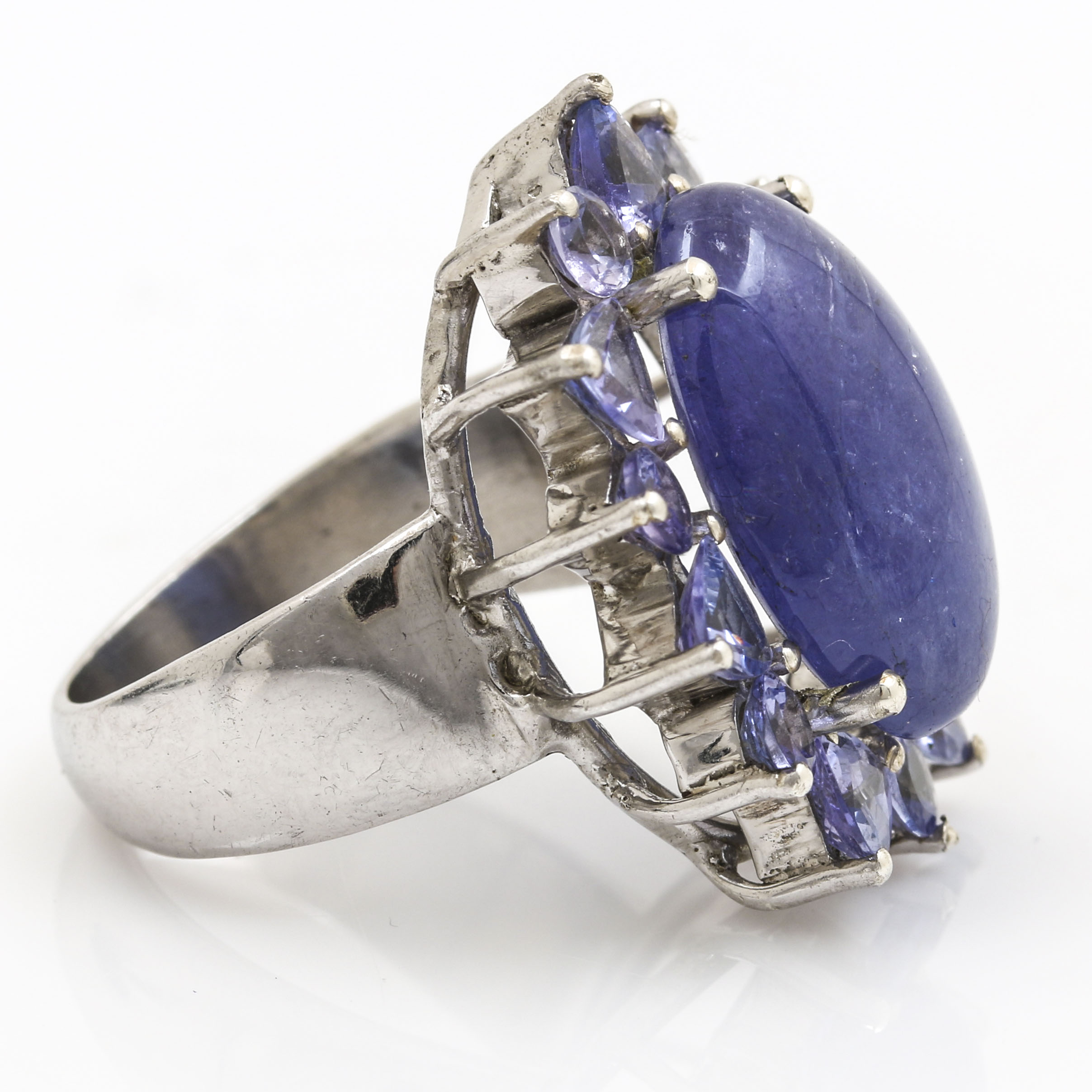 Sterling Silver Tanzanite Ring