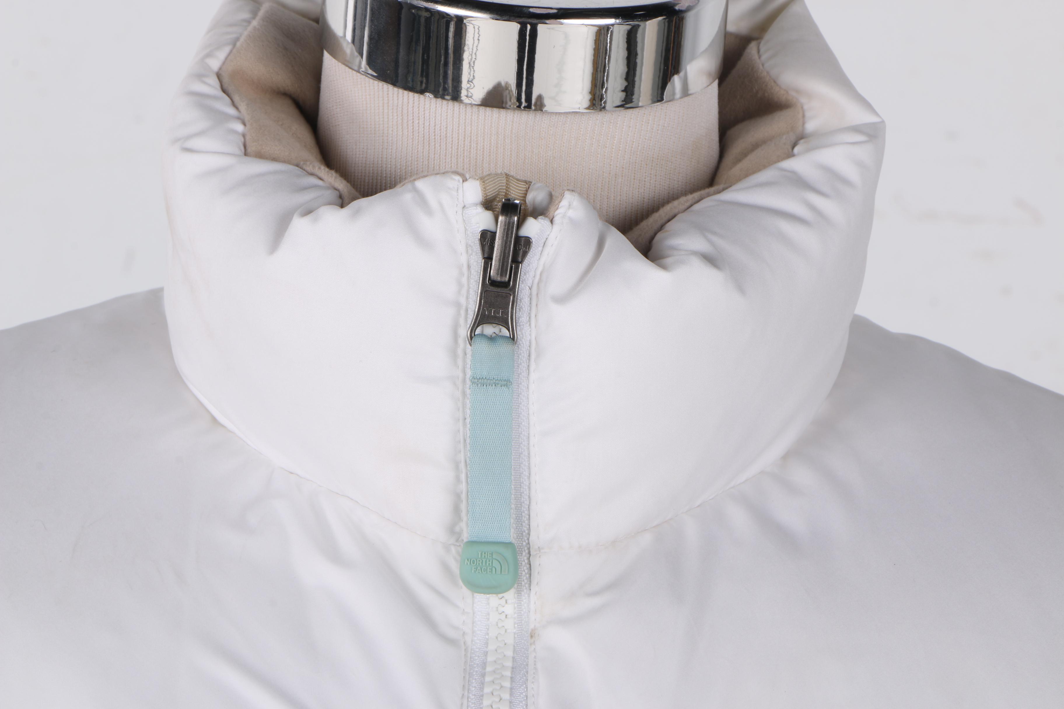 White Puffer Vest by The North Face