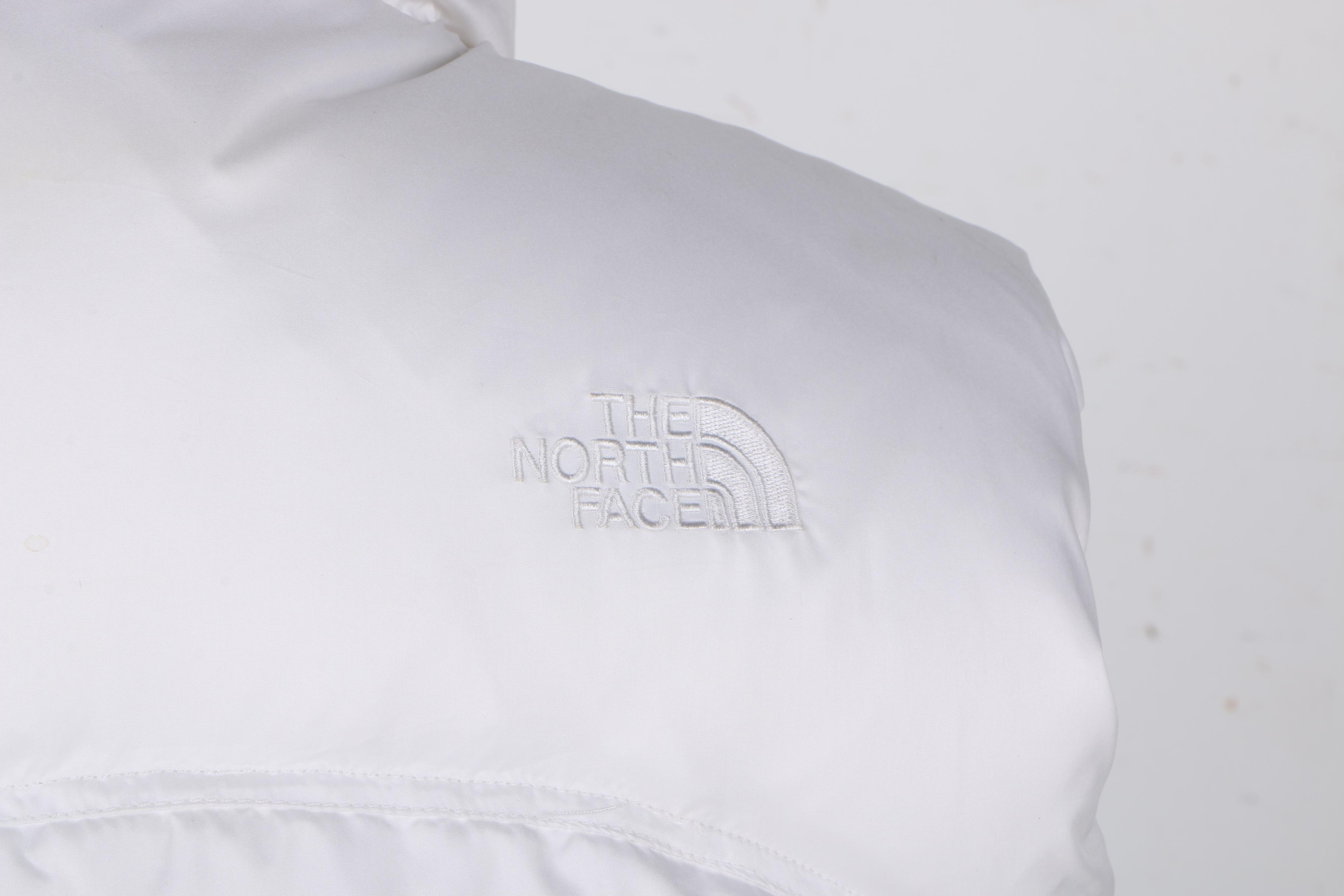 White Puffer Vest by The North Face
