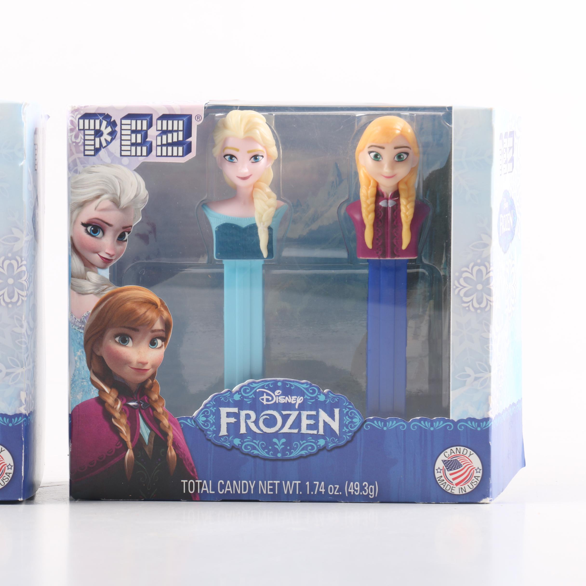 Disney "Frozen" Pez Mechanical Candy Dispensers