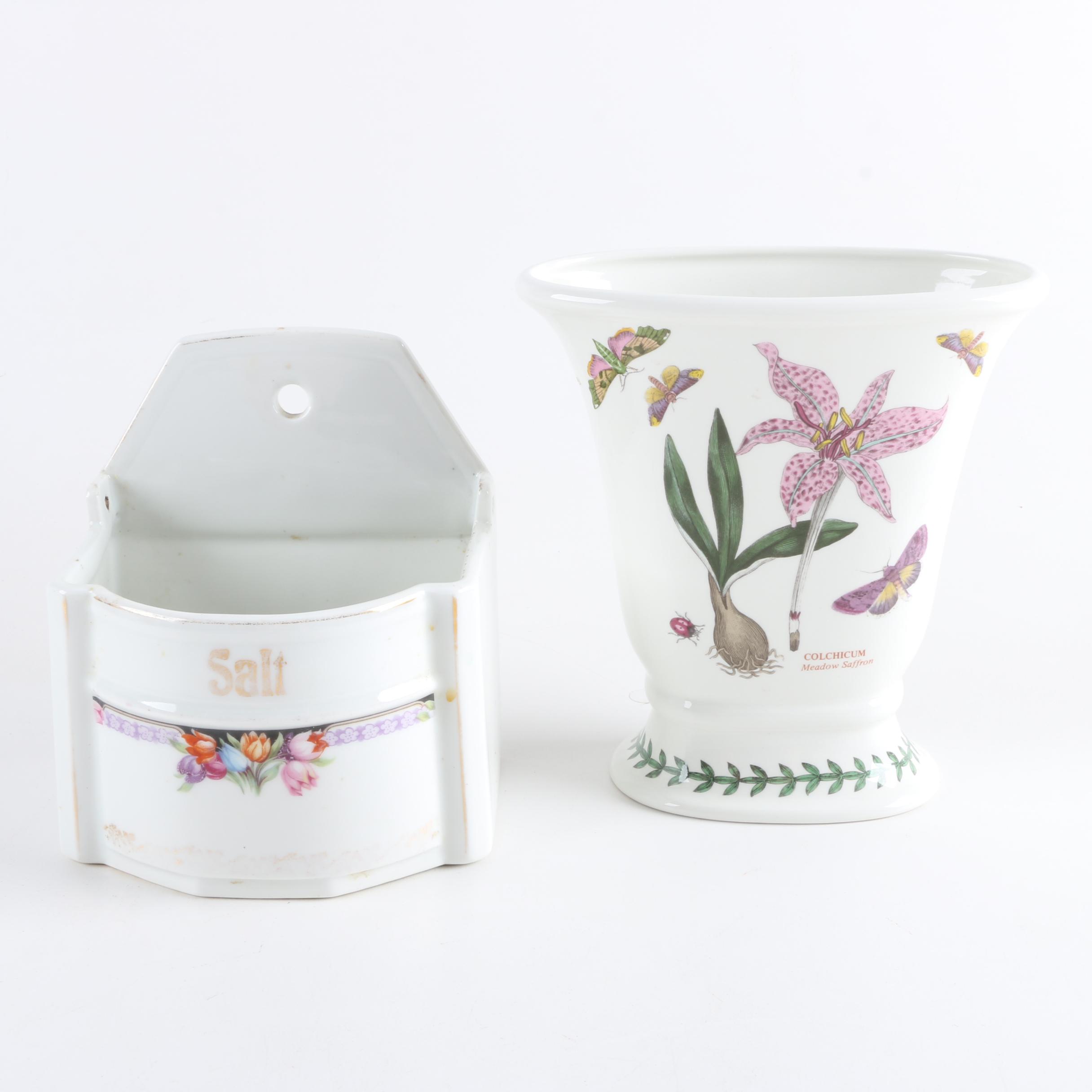 Porcelain Decor by The Botanic Garden and H.U. Co.