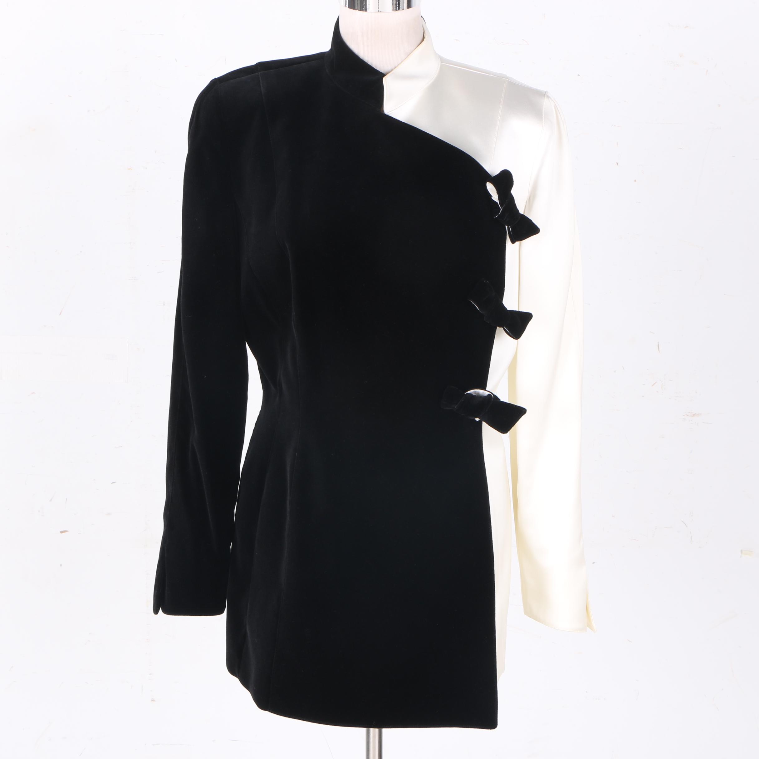 Thierry Mugler Women's Two Tone Blazer