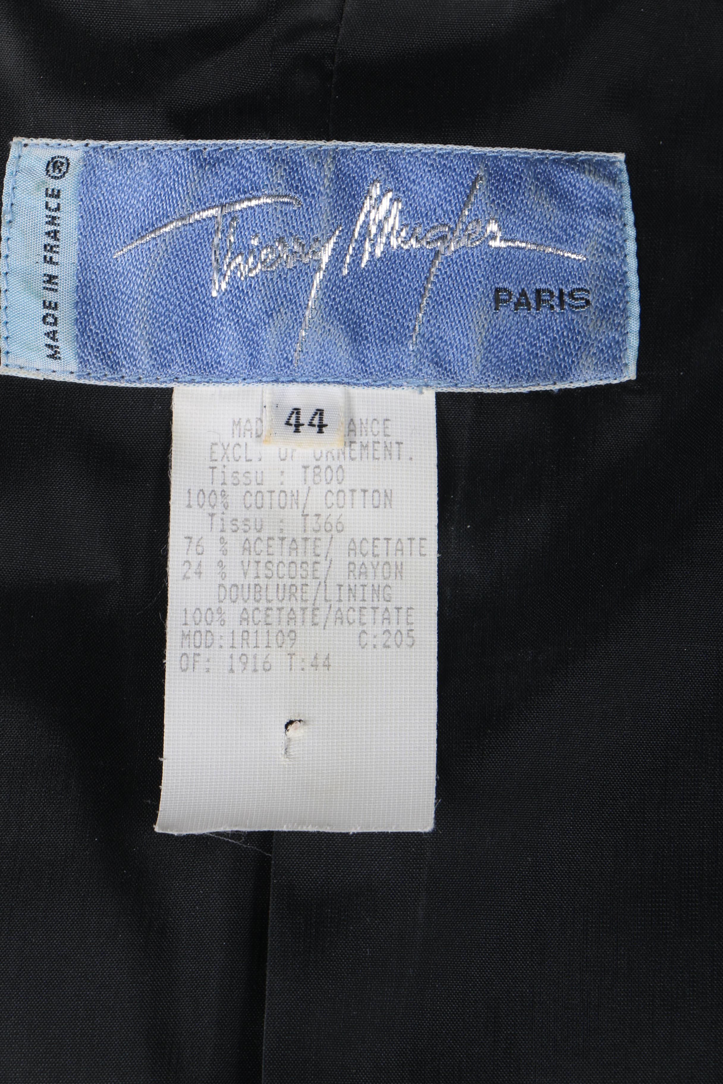 Thierry Mugler Women's Two Tone Blazer