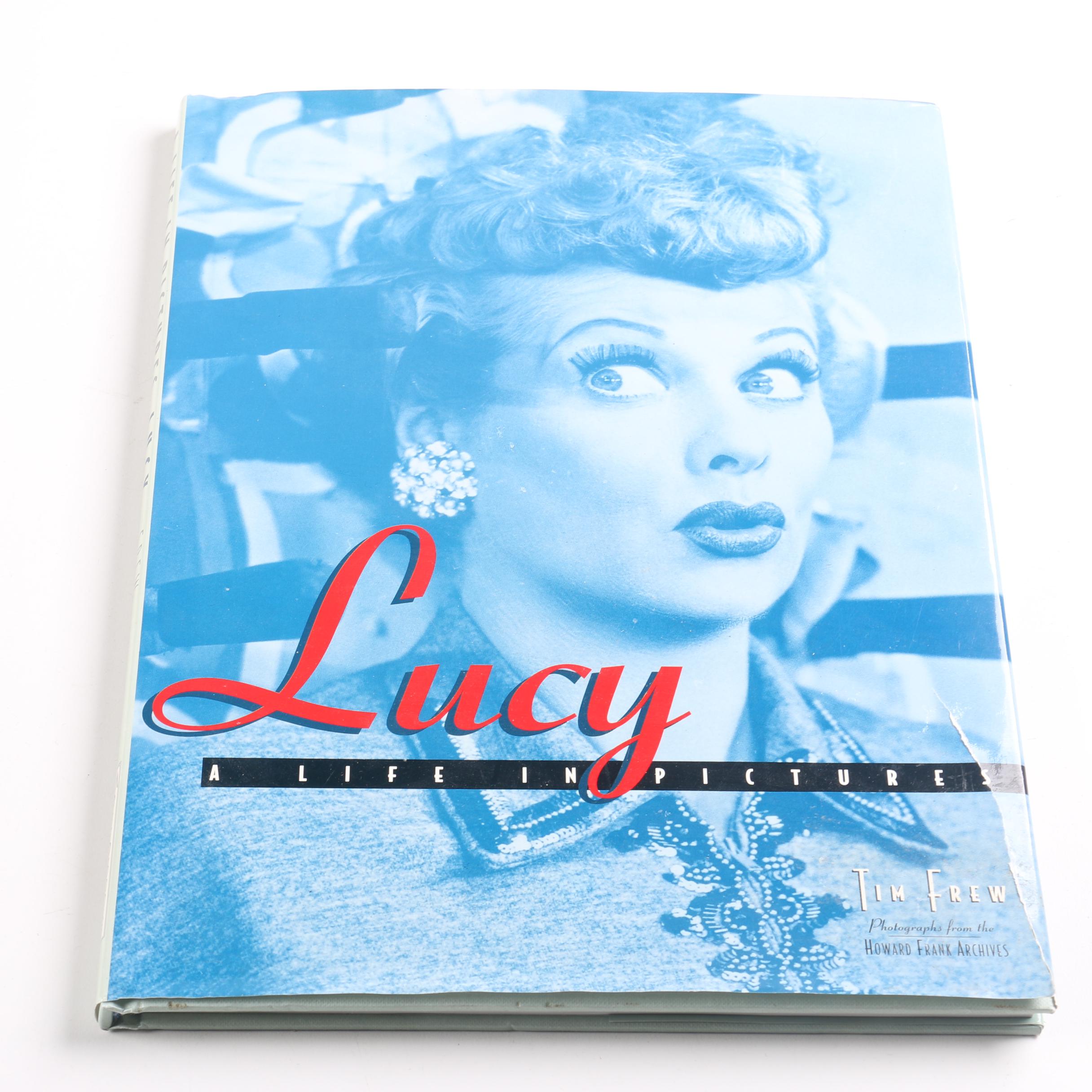 Lucille Ball Book and VHS Tape Collection