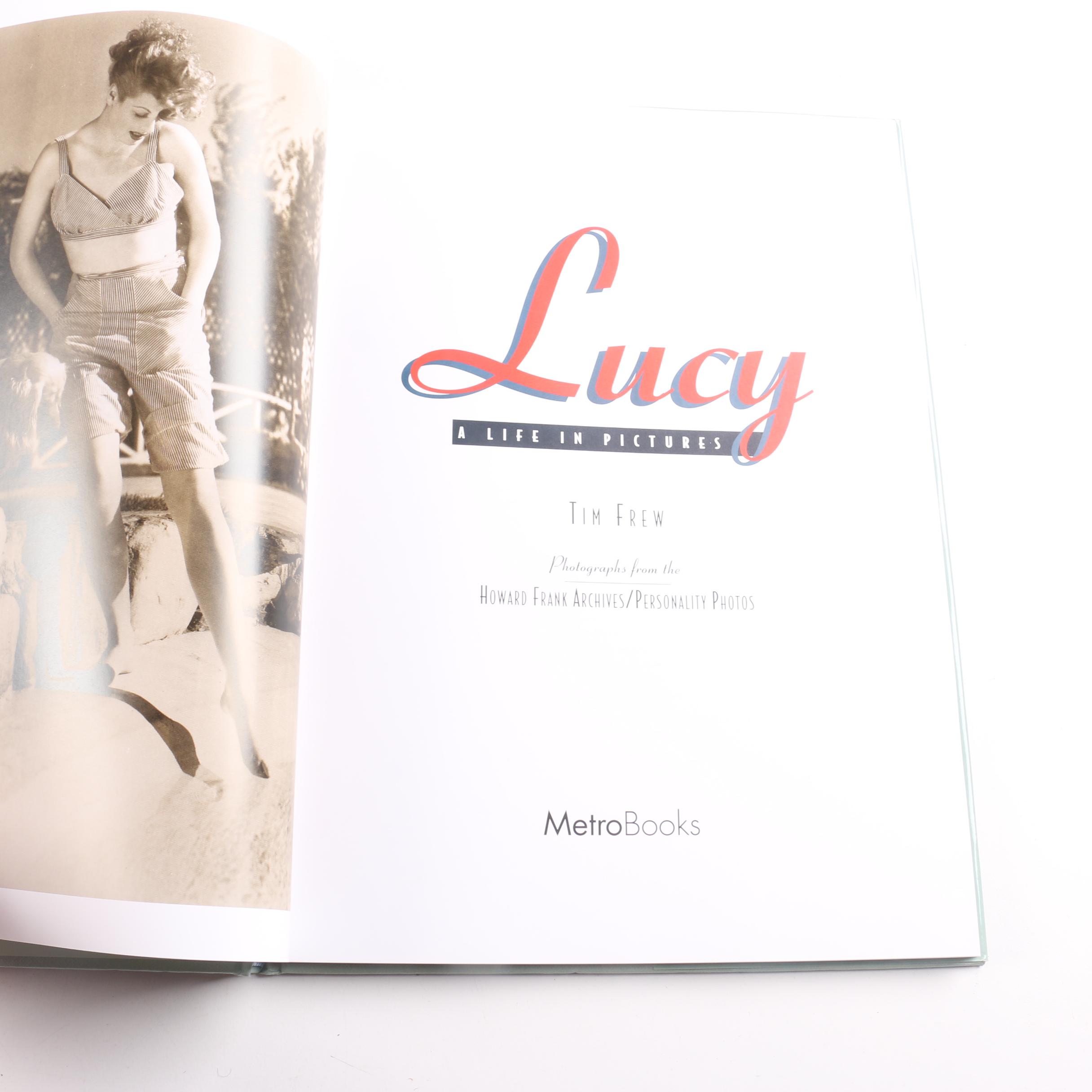 Lucille Ball Book and VHS Tape Collection