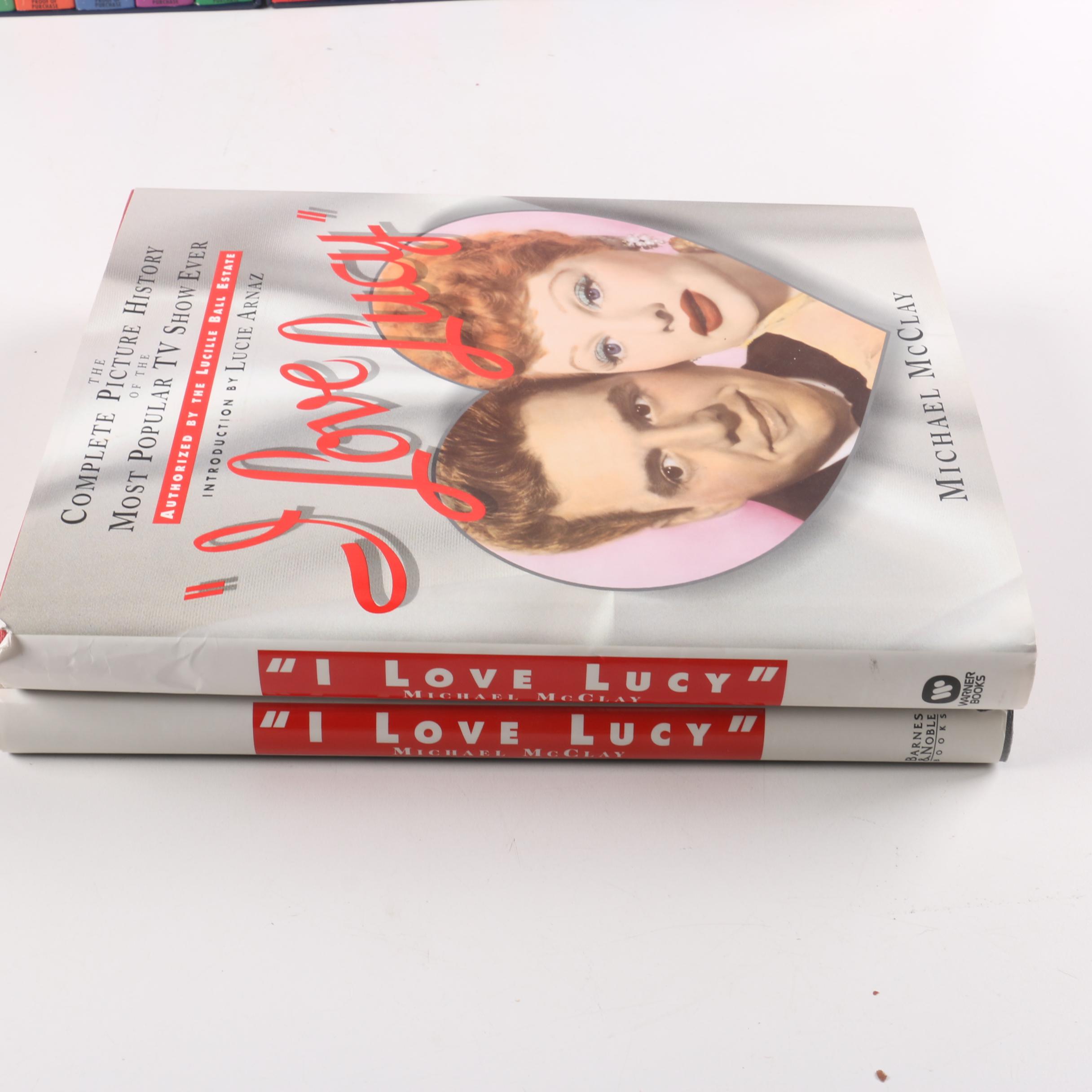 Lucille Ball Book and VHS Tape Collection