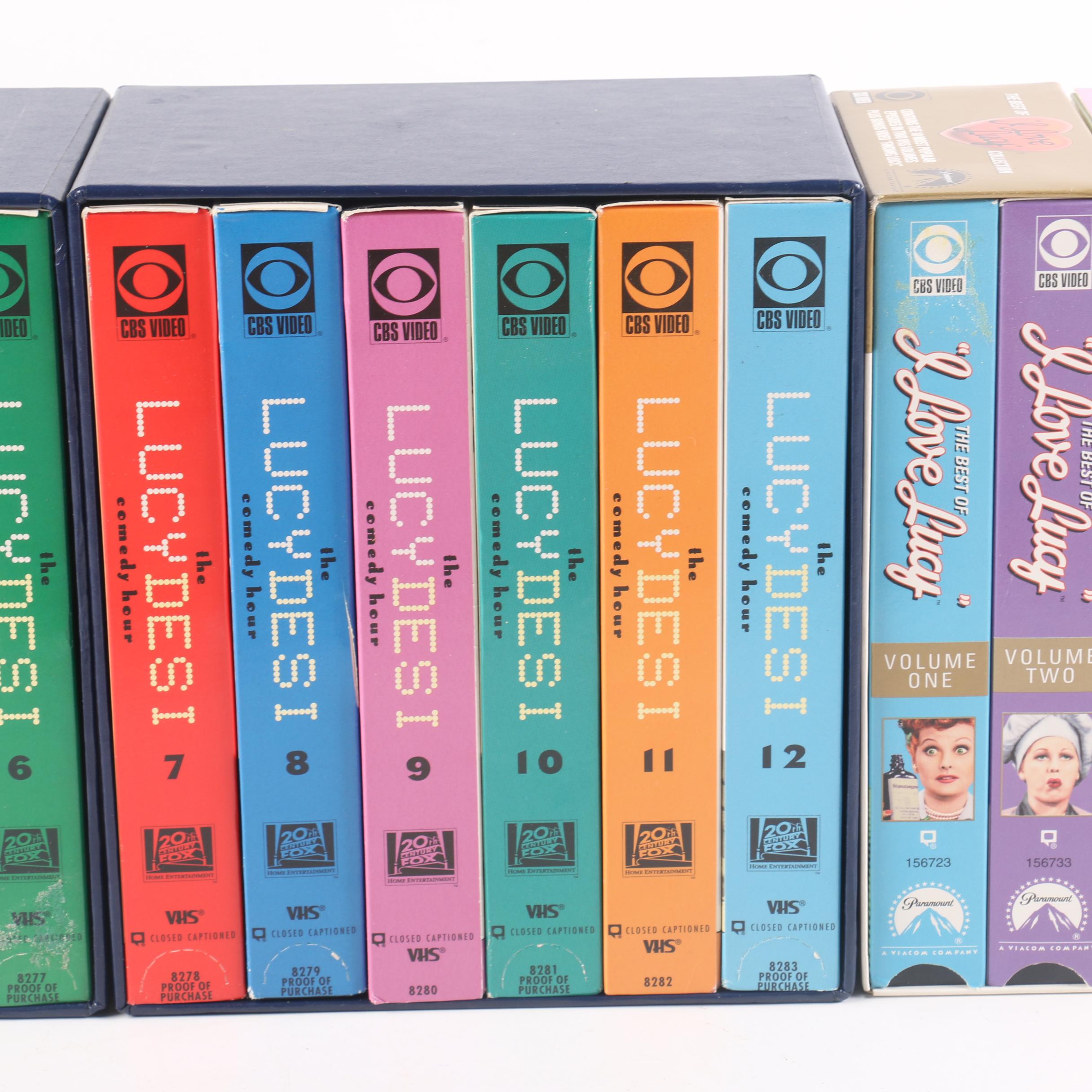 Lucille Ball Book and VHS Tape Collection