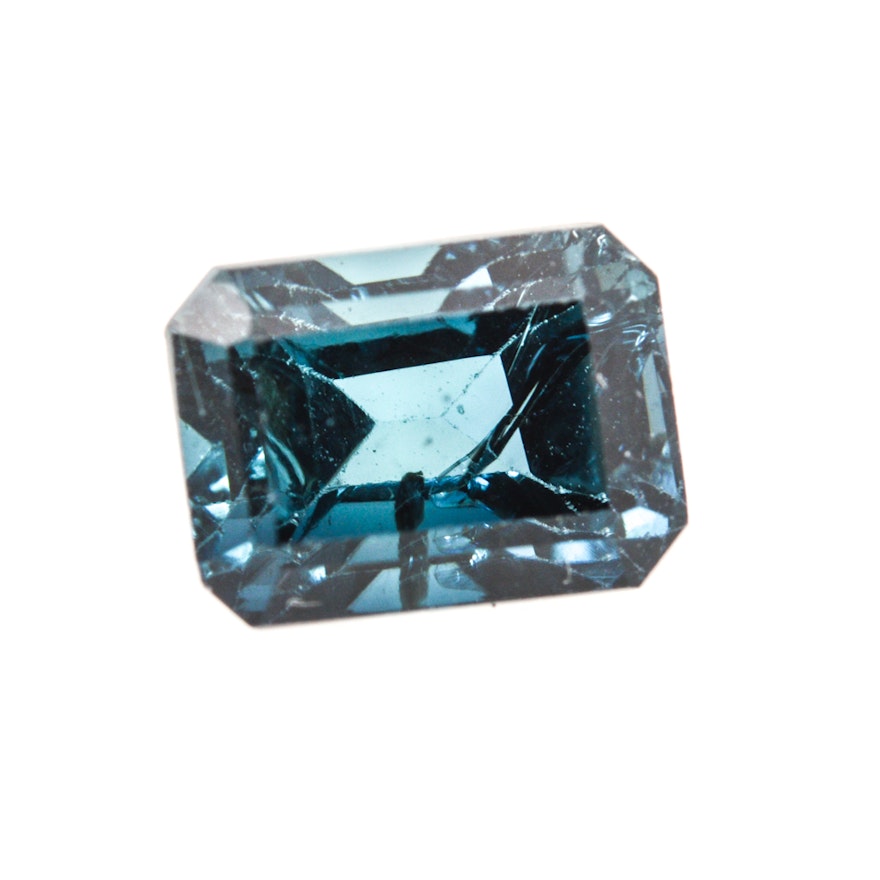 Blue Indicolite Tourmaline Loose Gemstone