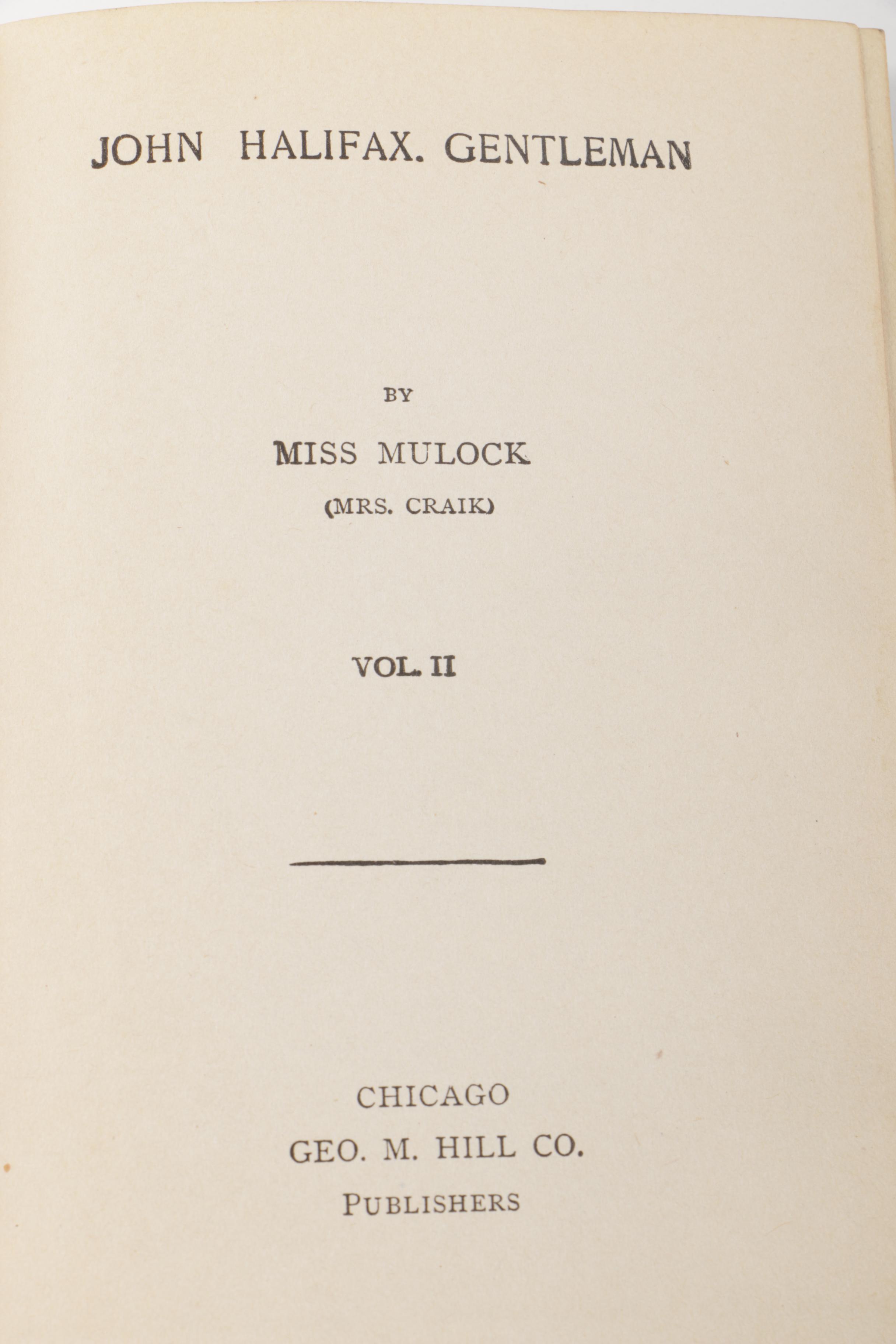 Collection of Antique Hardcover Books