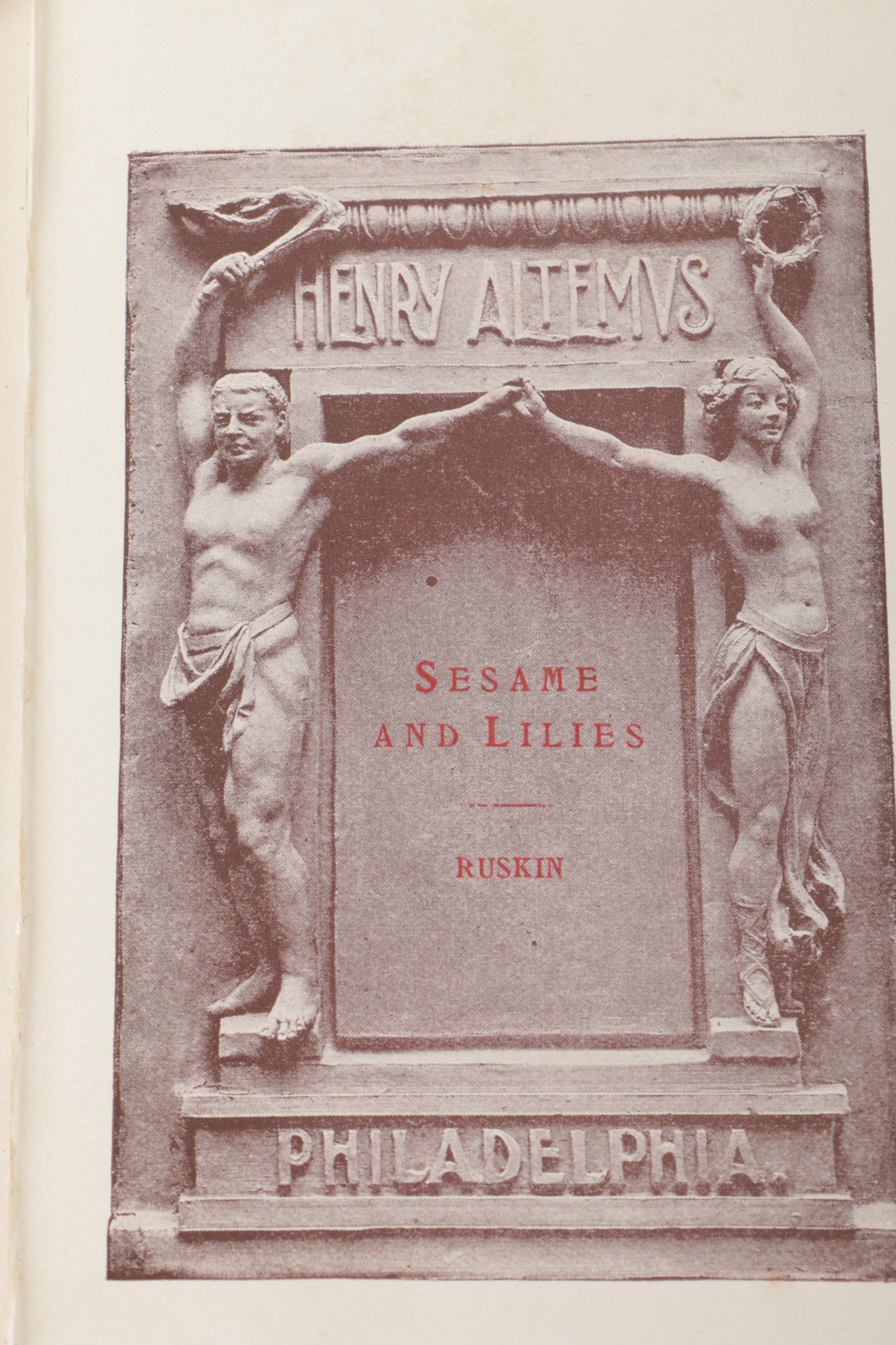 Collection of Antique Hardcover Books