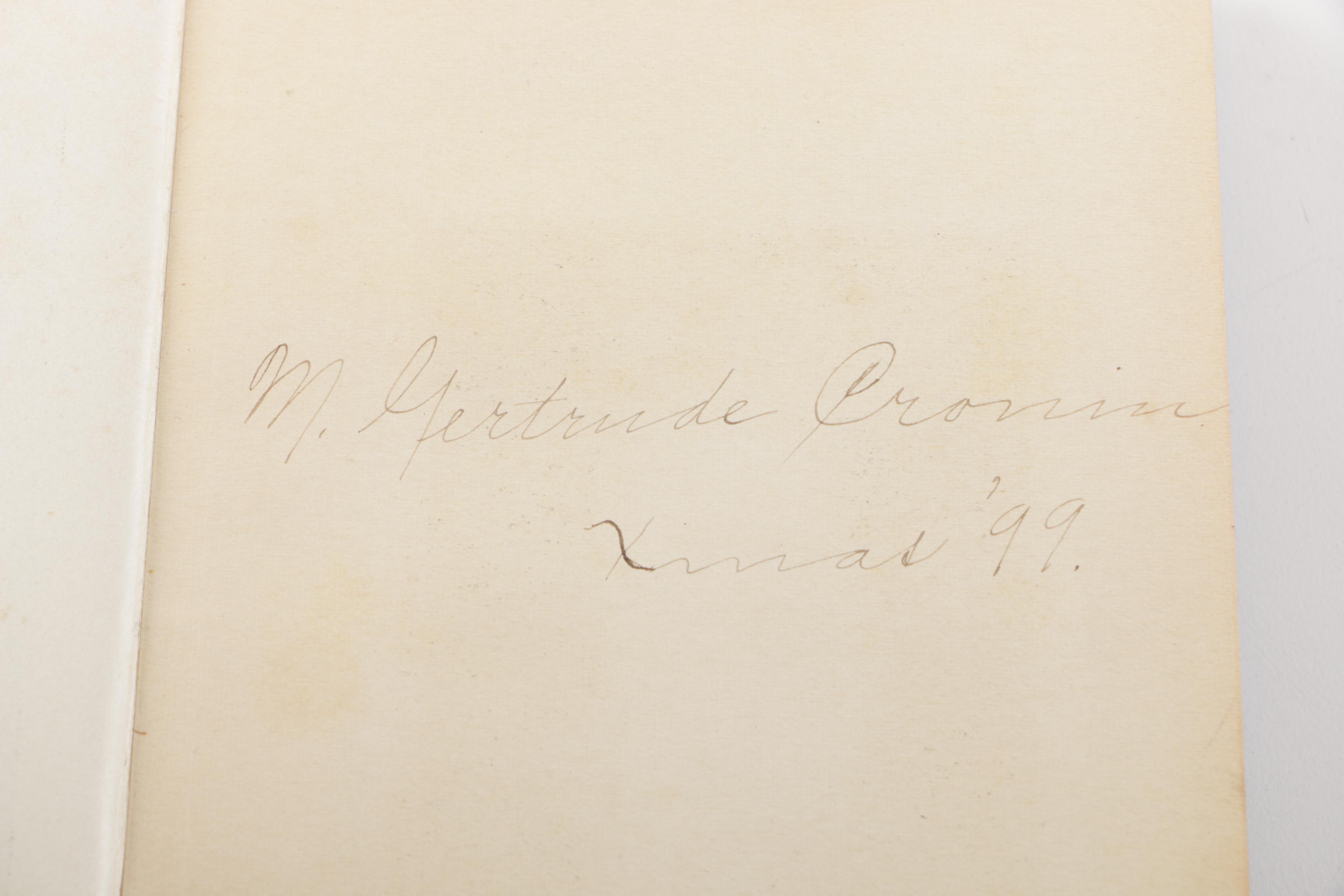 Collection of Antique Hardcover Books