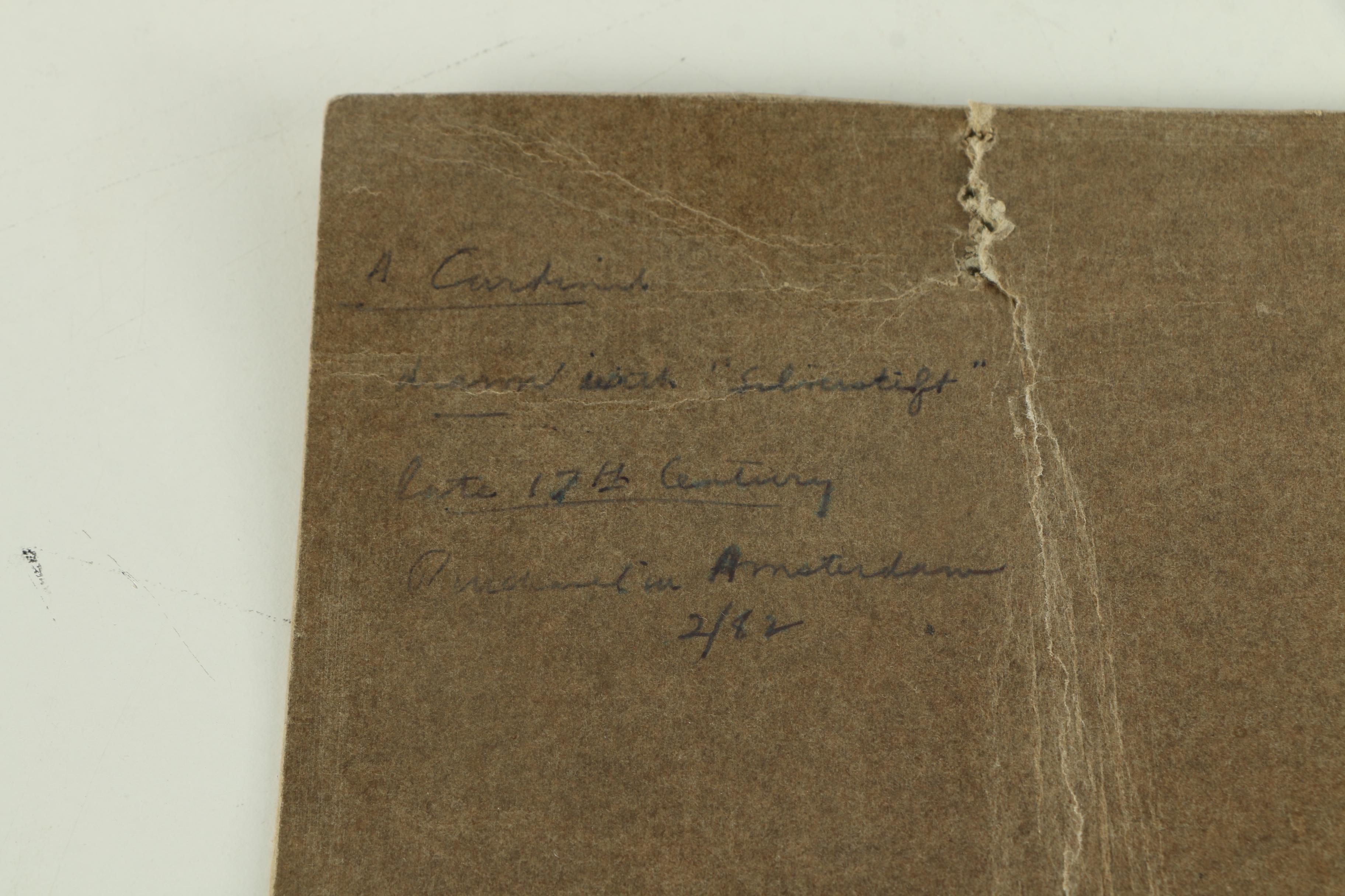 Mixed Media Drawing After Circa 17th Century Portrait