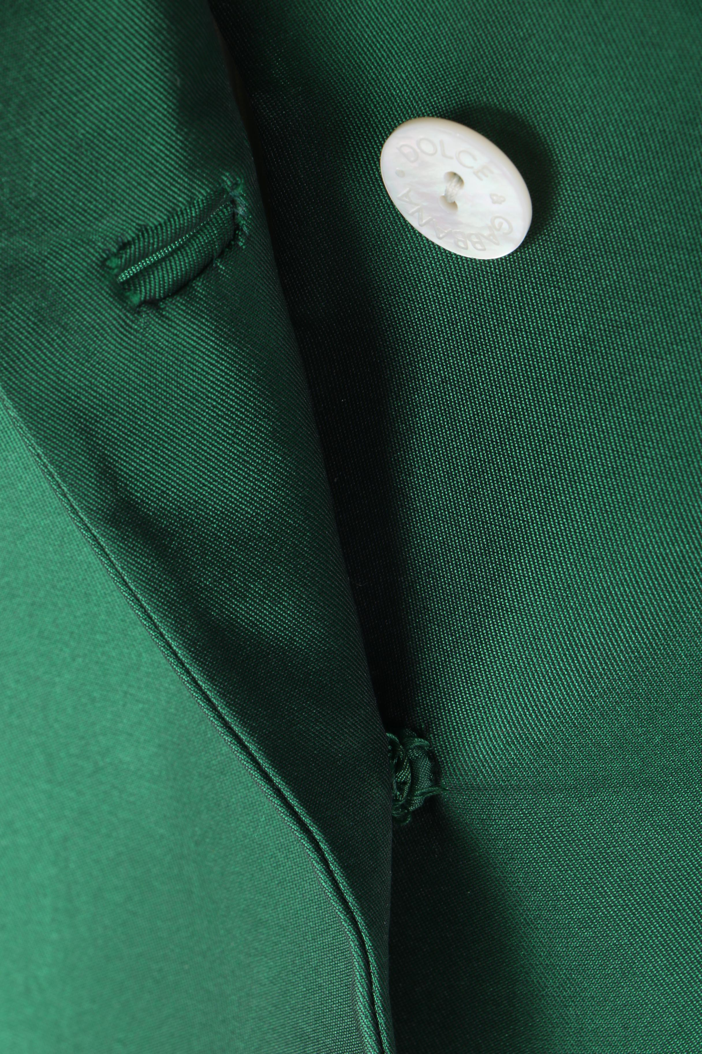 Dolce and Gabbana Silk Skirt Suit