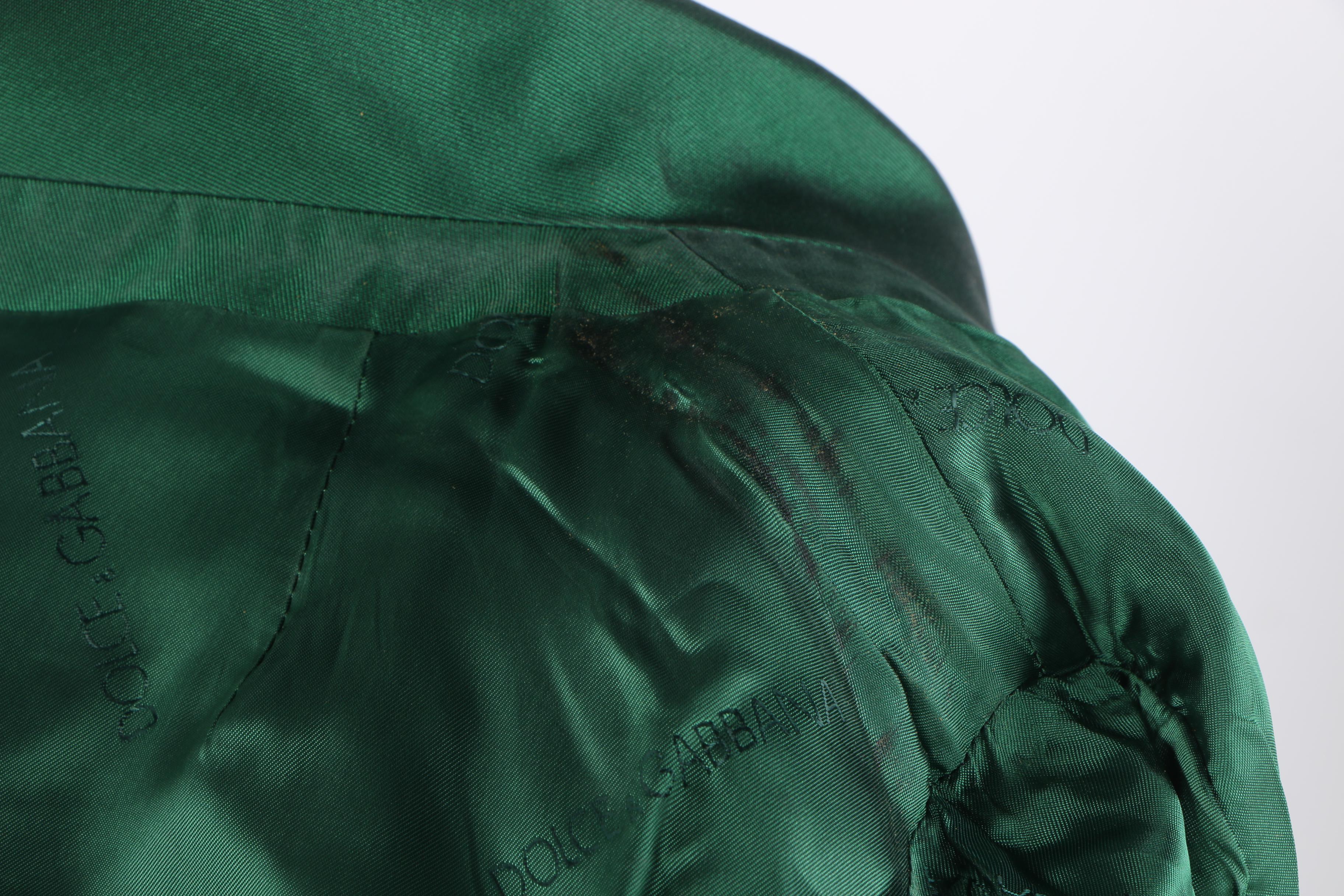 Dolce and Gabbana Silk Skirt Suit