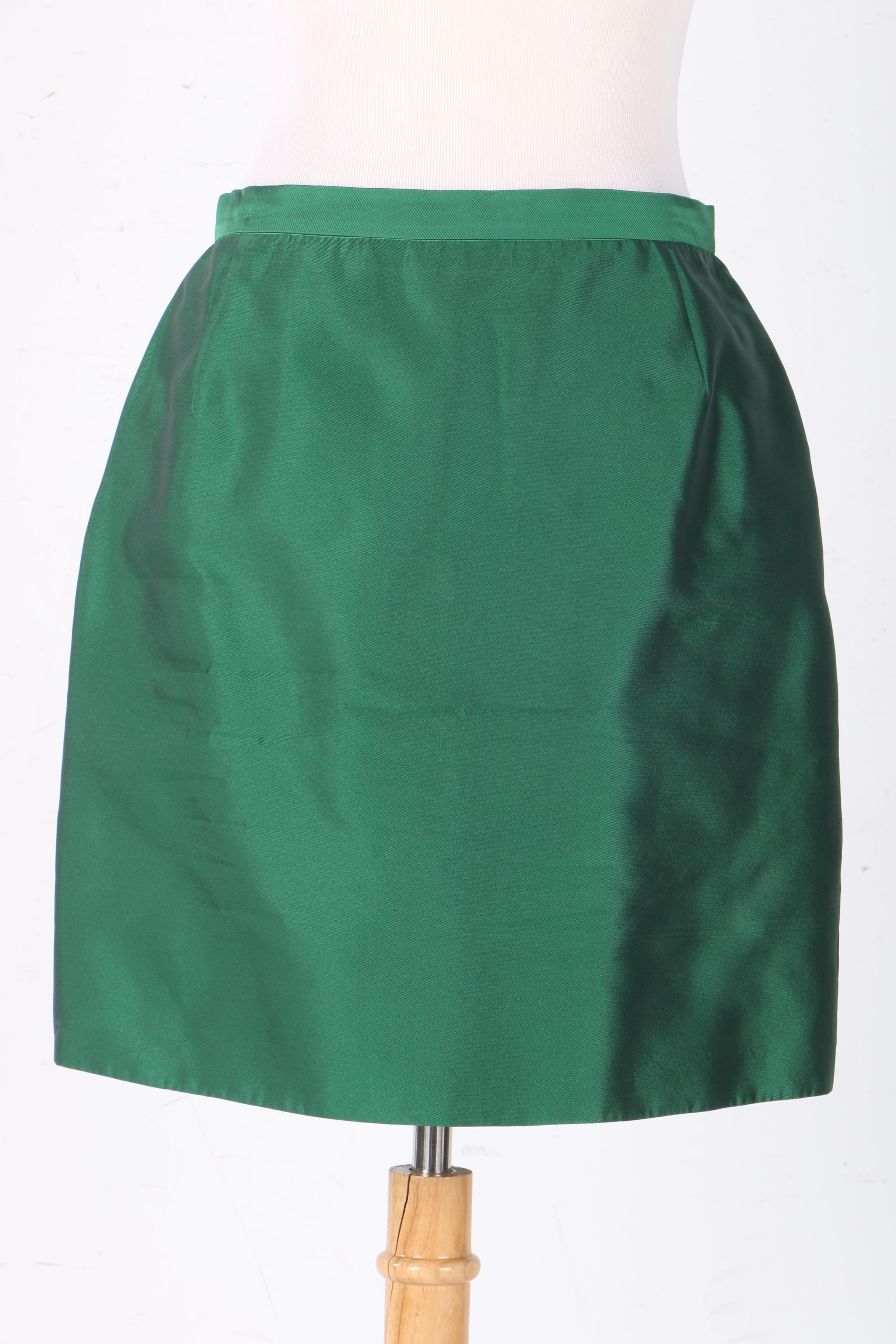 Dolce and Gabbana Silk Skirt Suit