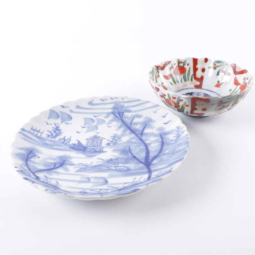 Chinese Ceramic Plate And Bowl
