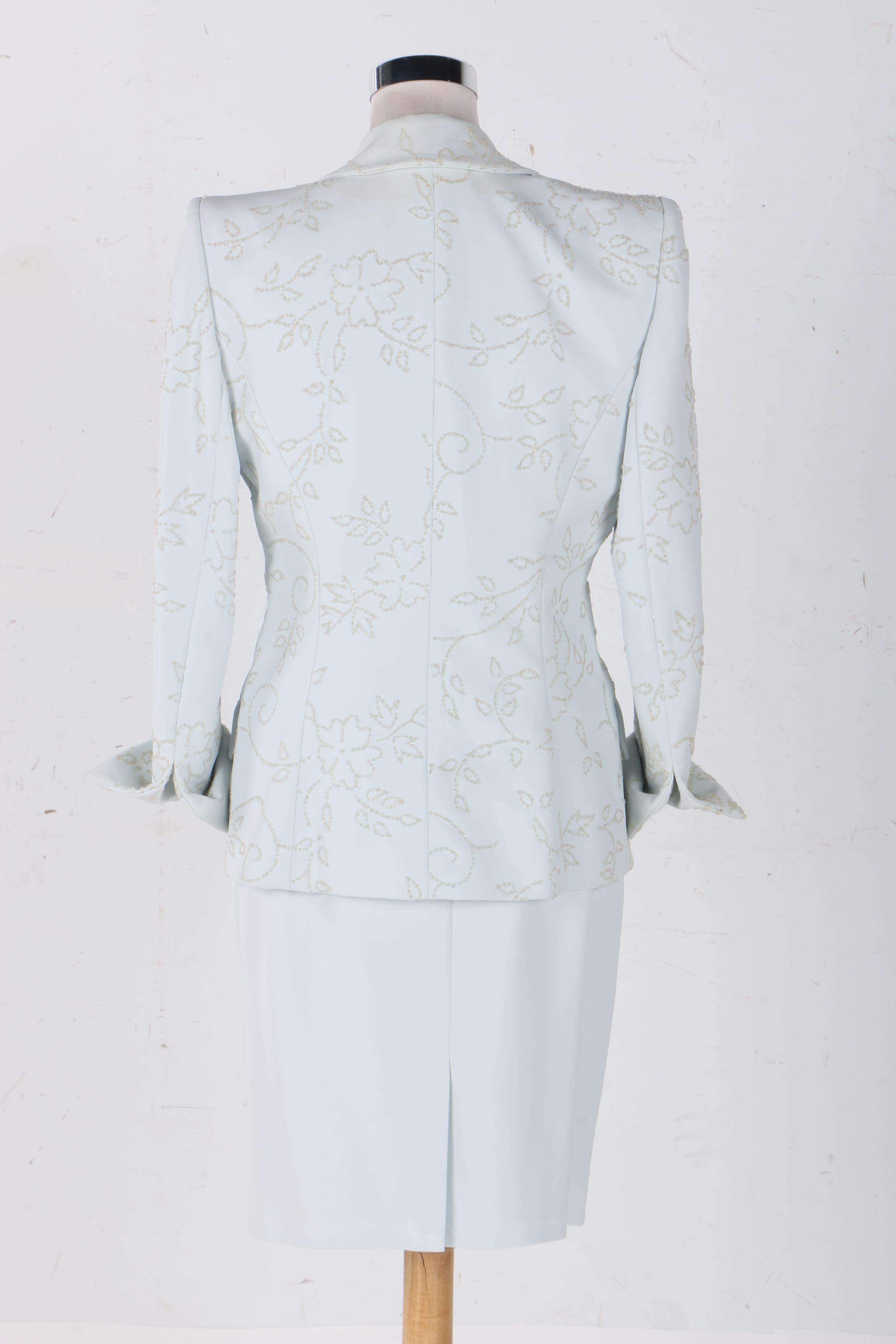 Women's Badgley Mischka Three Piece Suit Skirt