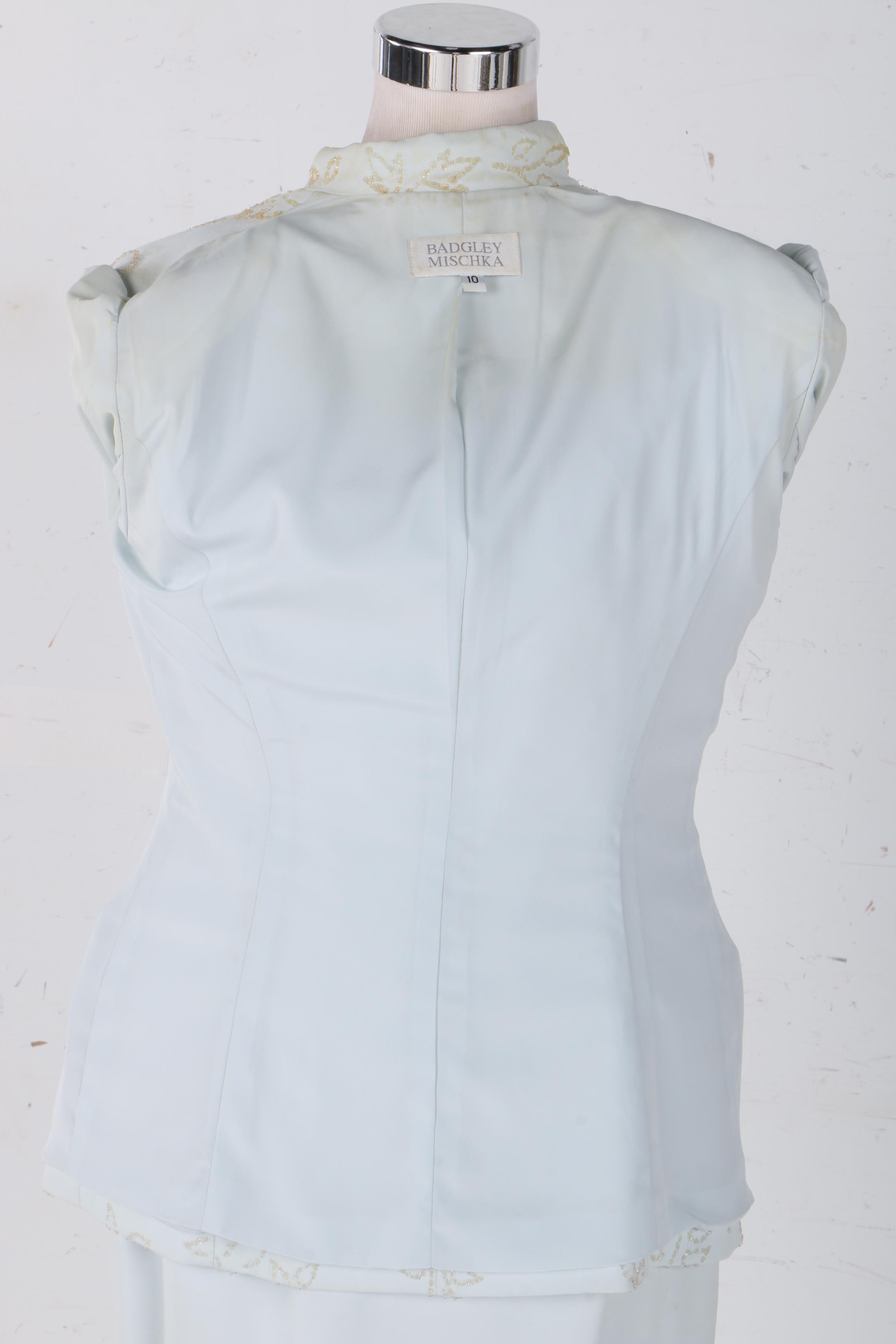 Women's Badgley Mischka Three Piece Suit Skirt