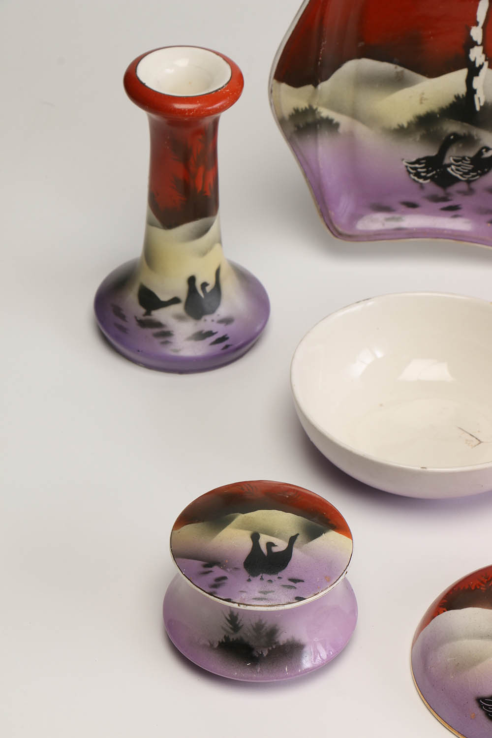 Vintage Porcelain Tableware Collection