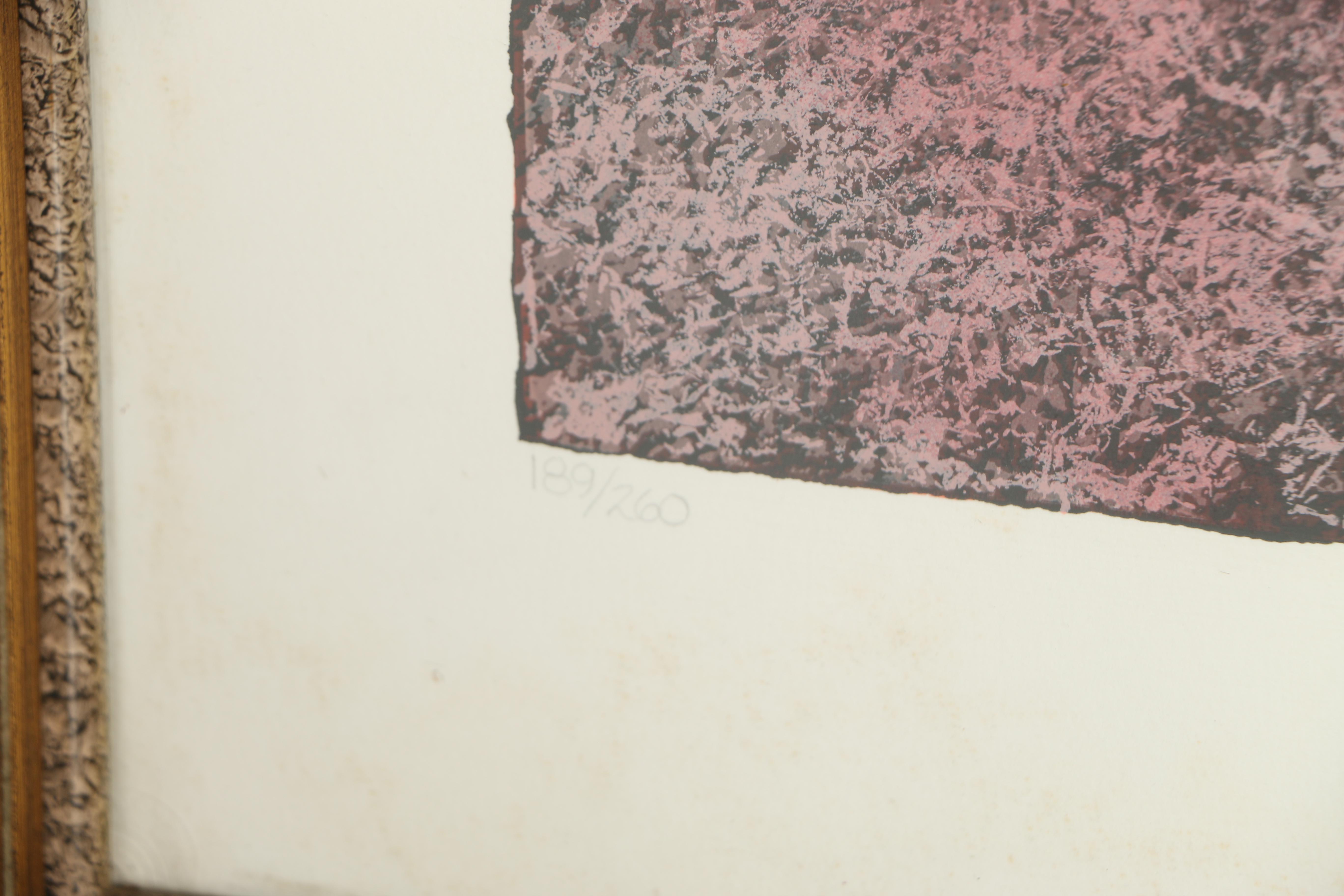 Jiang Tie-Feng Signed Limited Edition Serigraph on Paper "Moonlight Dance"