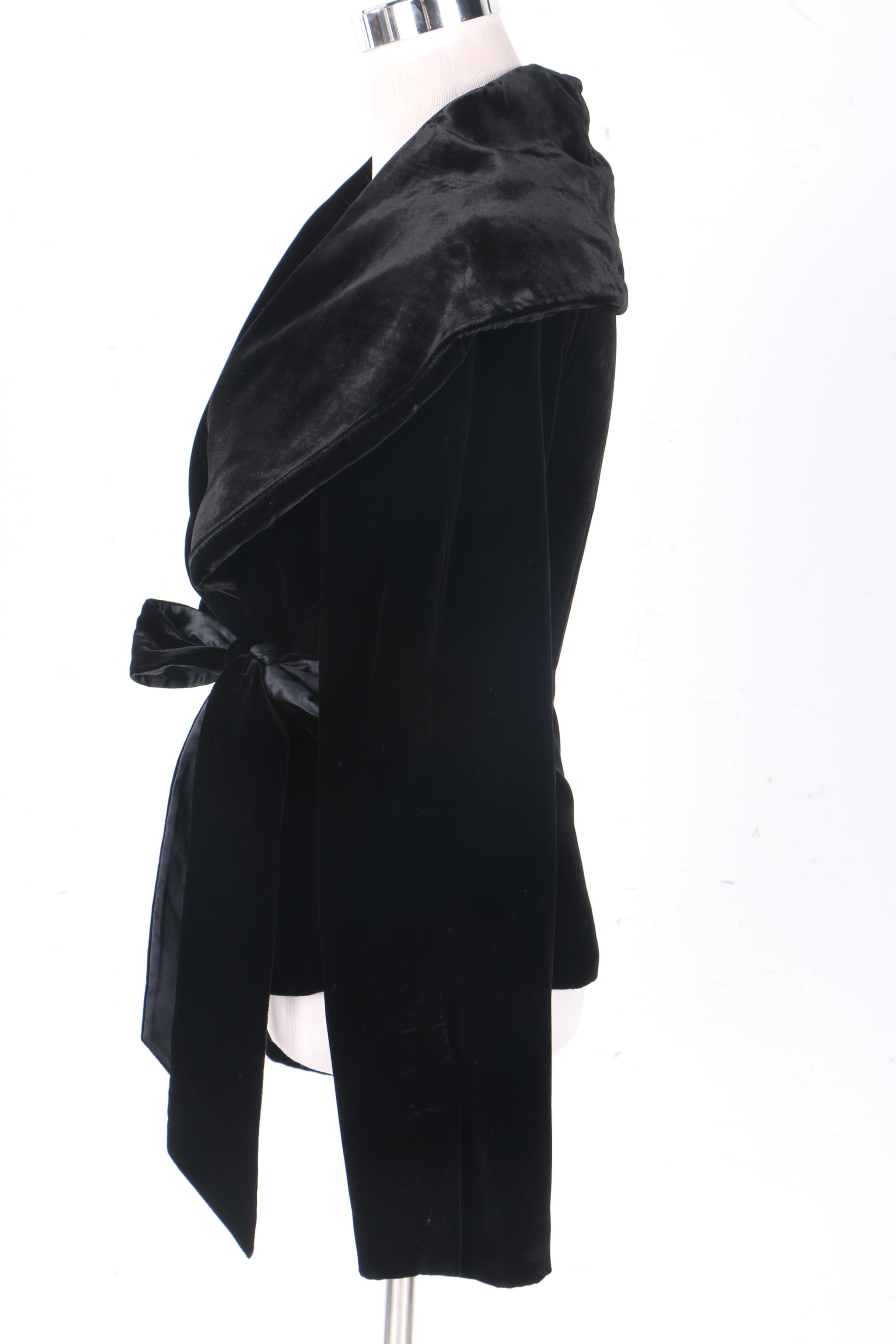 Black Velvet Separates Including Magaschoni