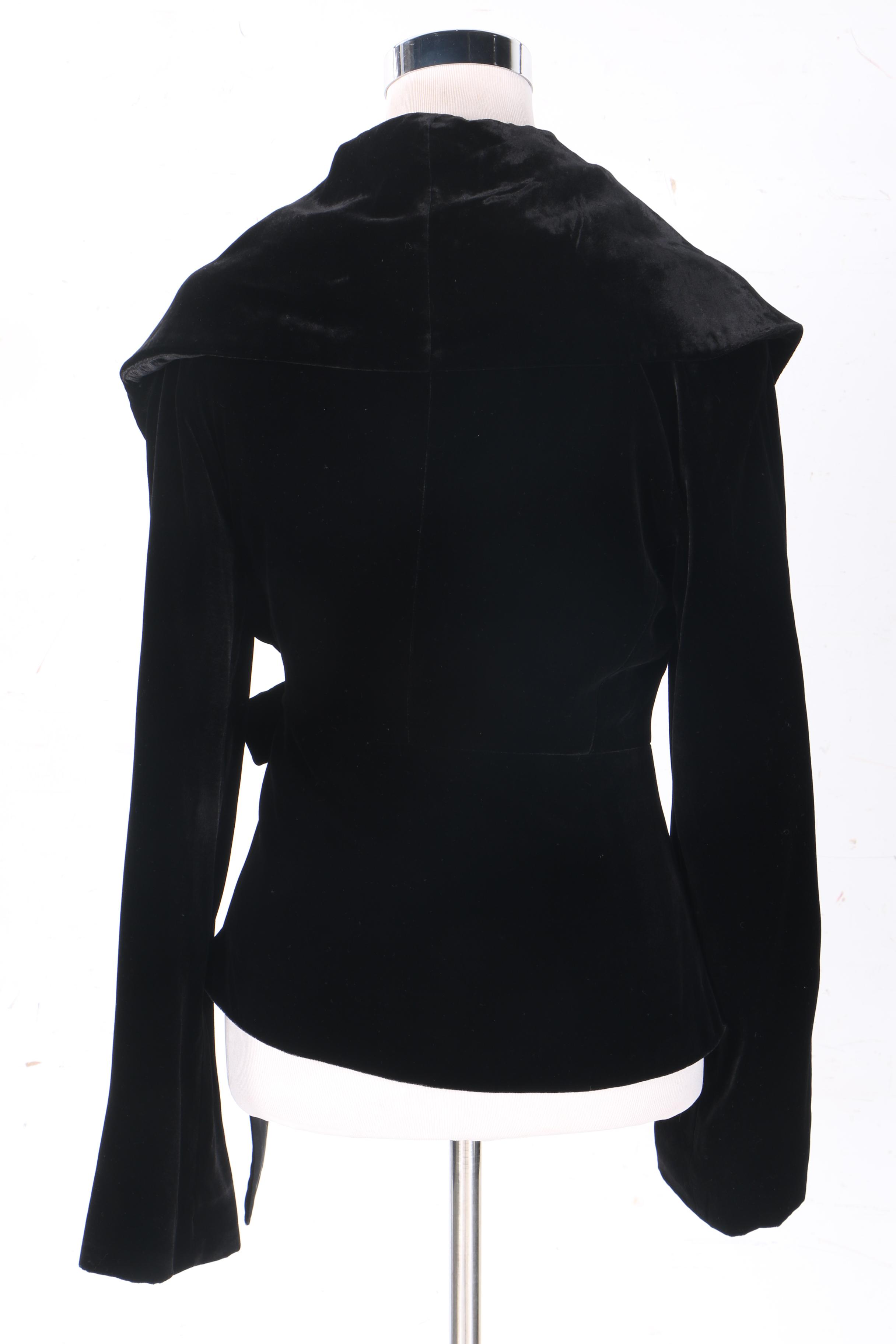 Black Velvet Separates Including Magaschoni