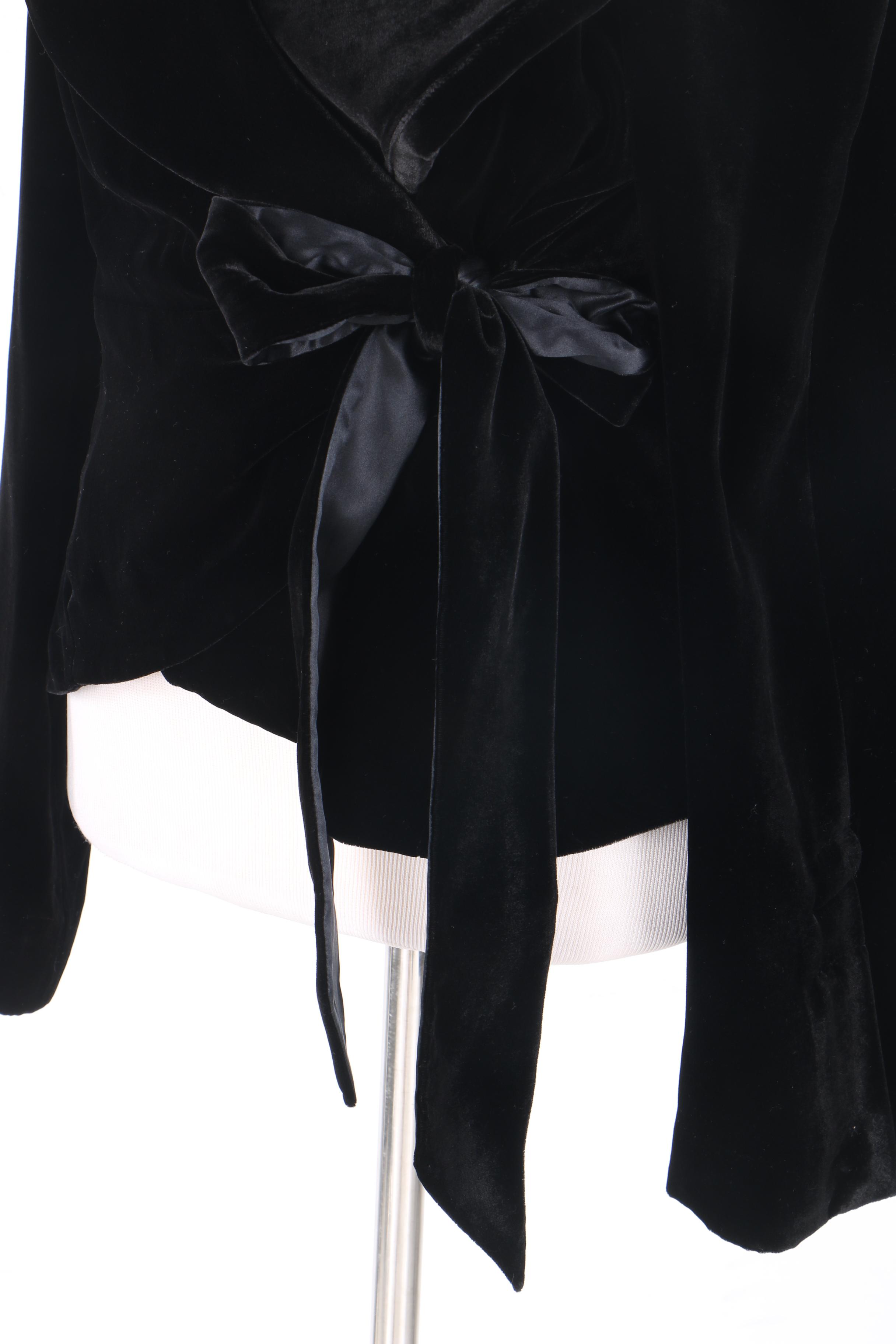 Black Velvet Separates Including Magaschoni