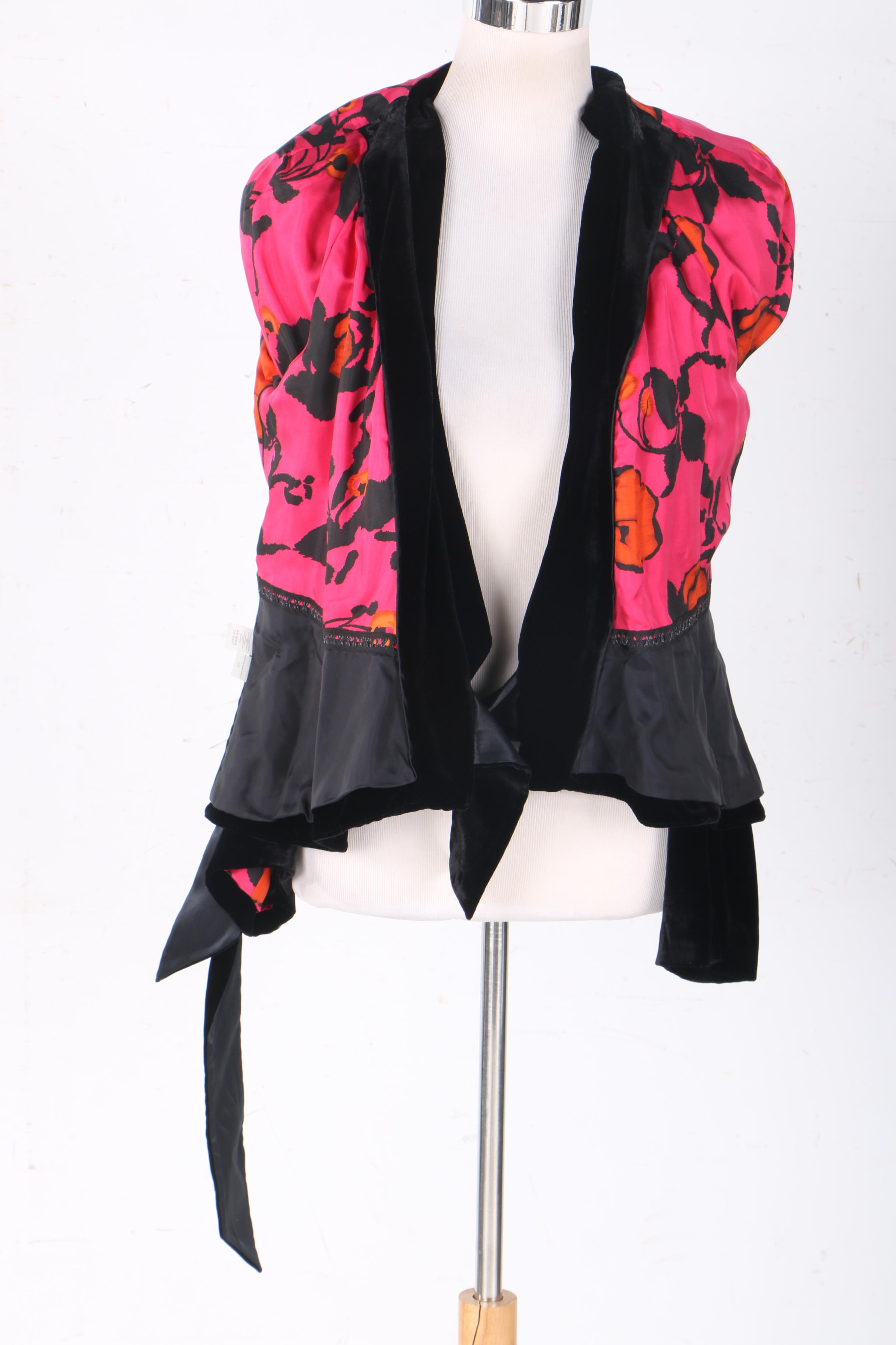 Black Velvet Separates Including Magaschoni