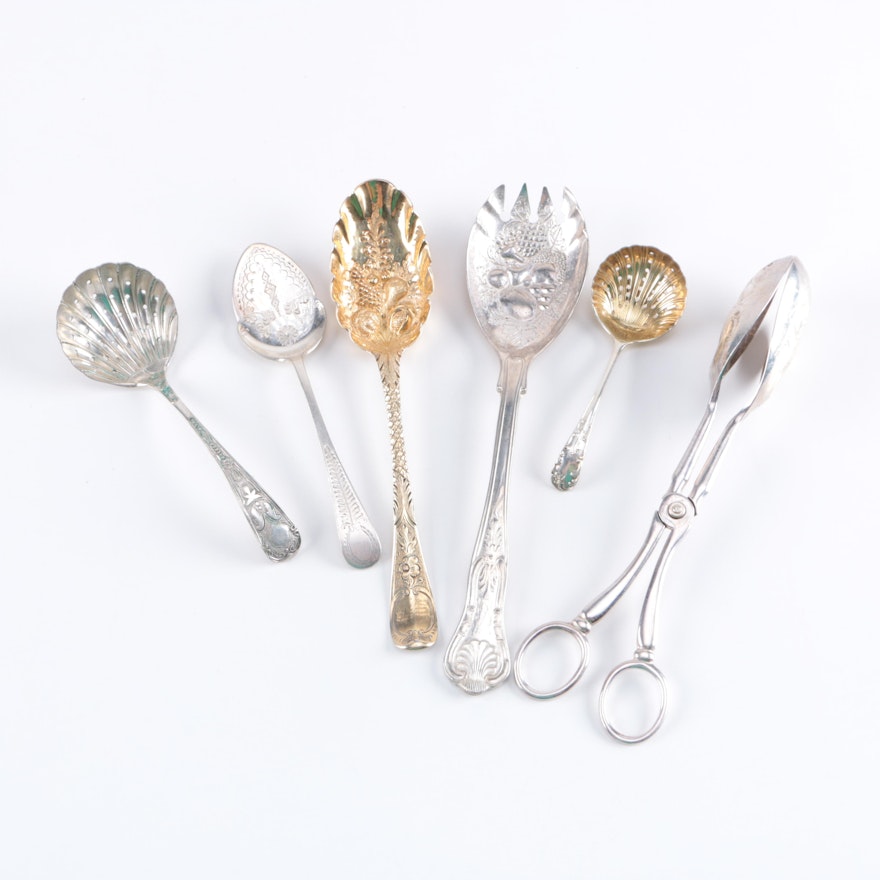 Plated Silver Serving Utensils with John Batt & Co.