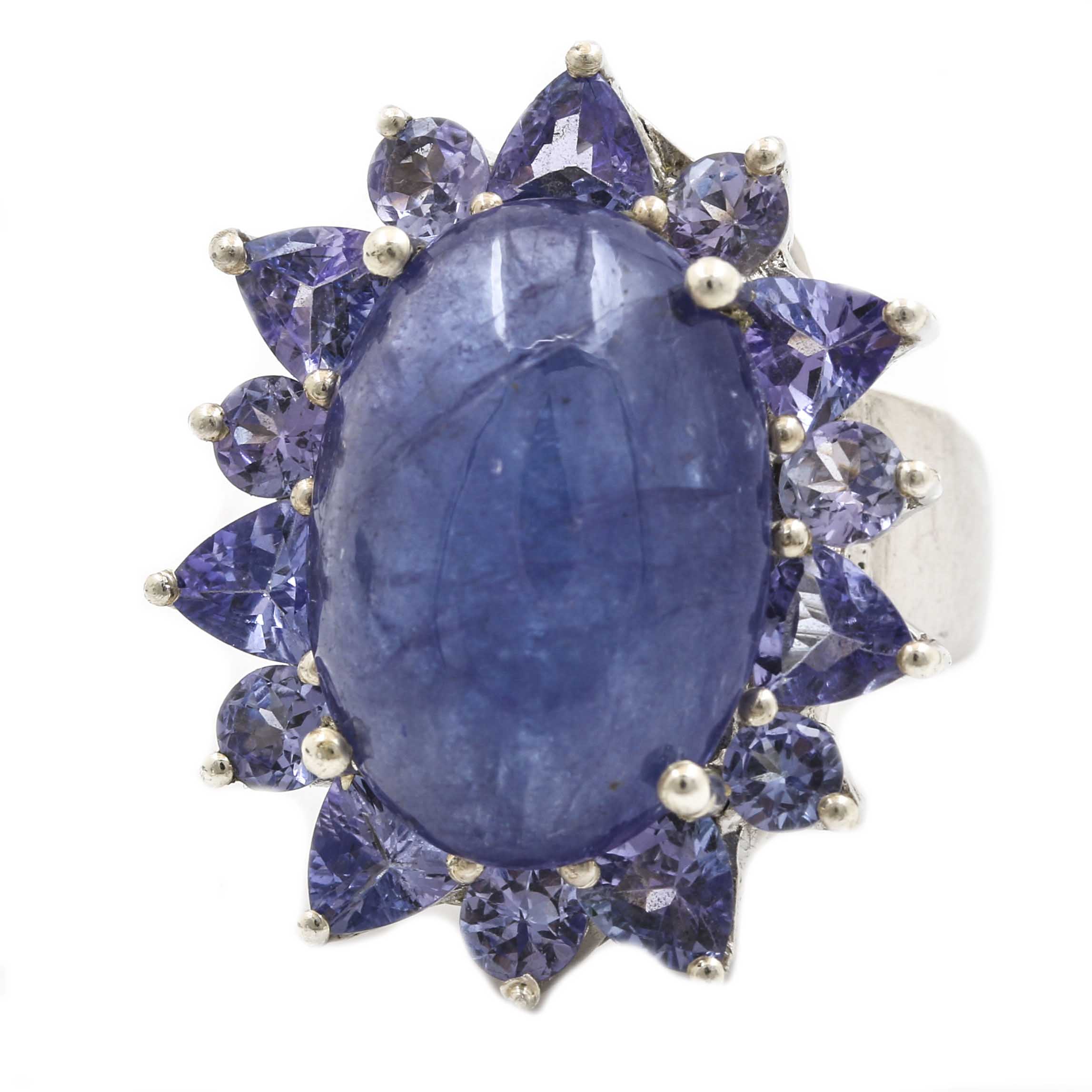 Sterling Silver Tanzanite Ring