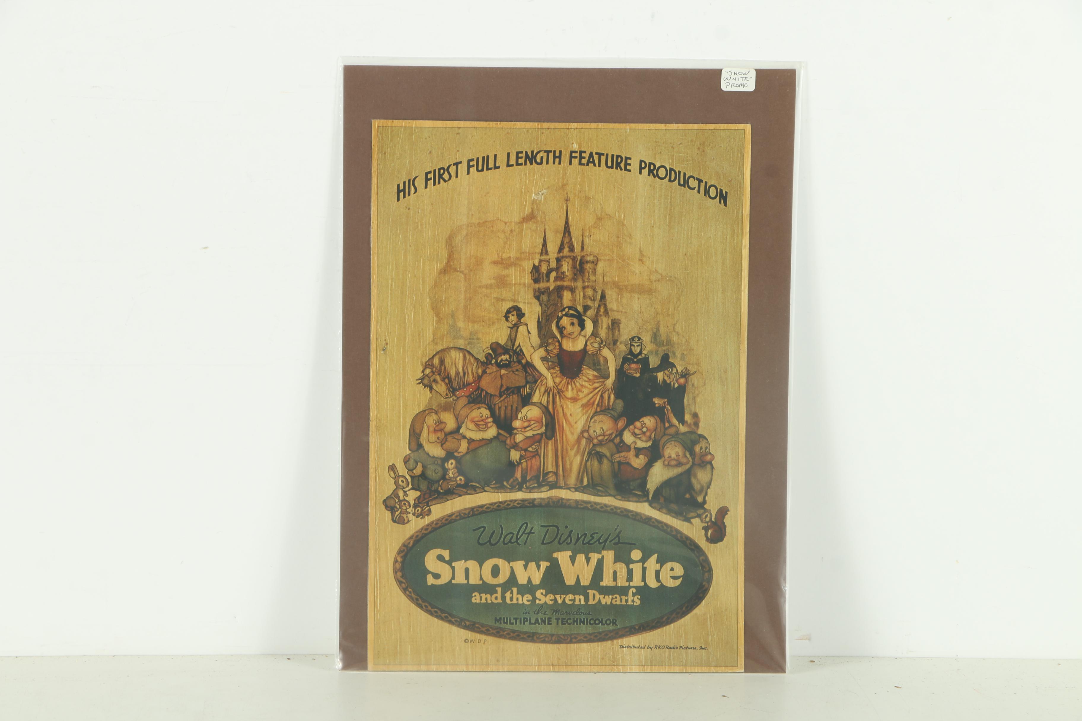 Walt Disney's "Snow White and the Seven Dwarfs" Production Prints