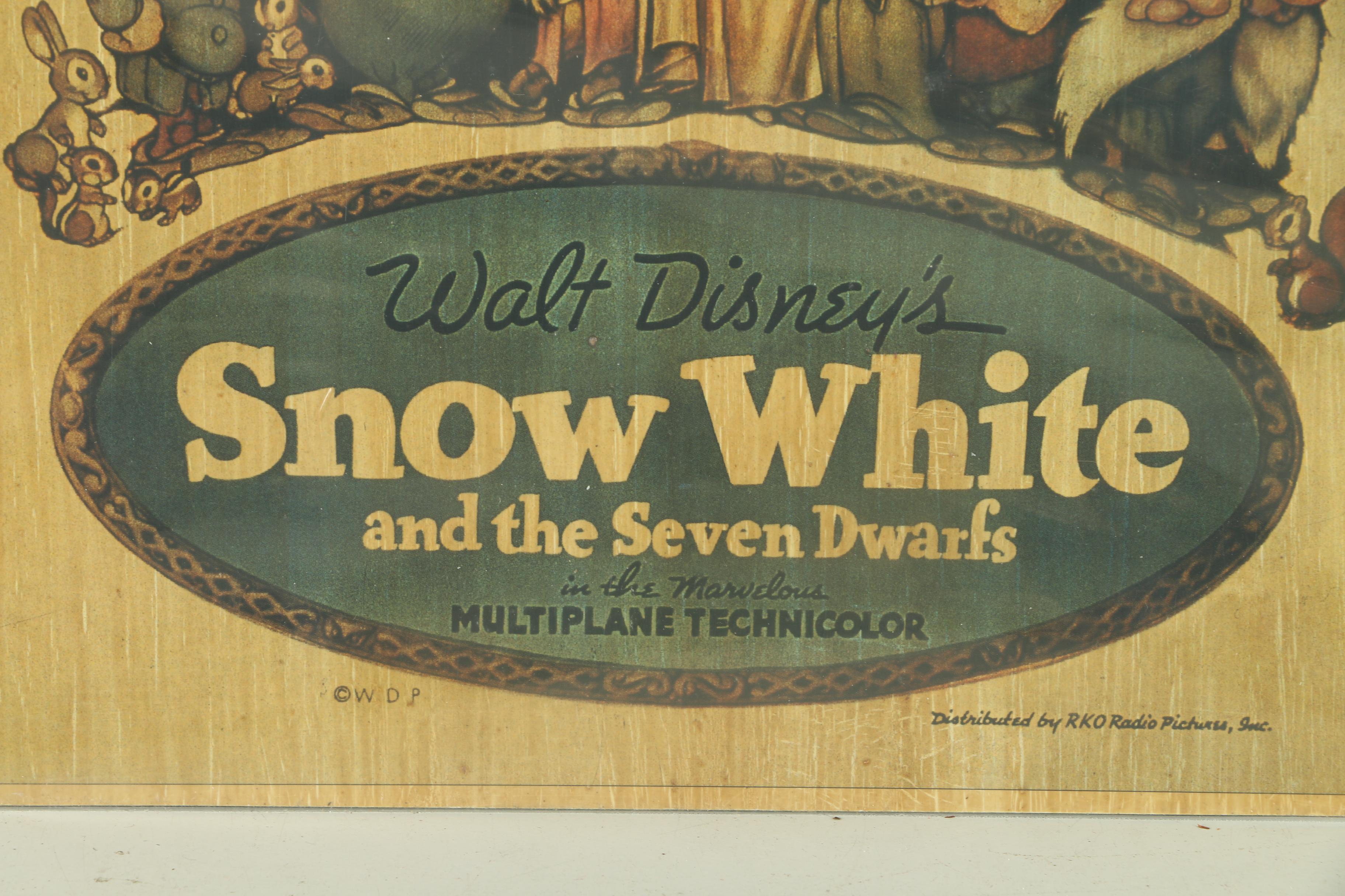 Walt Disney's "Snow White and the Seven Dwarfs" Production Prints