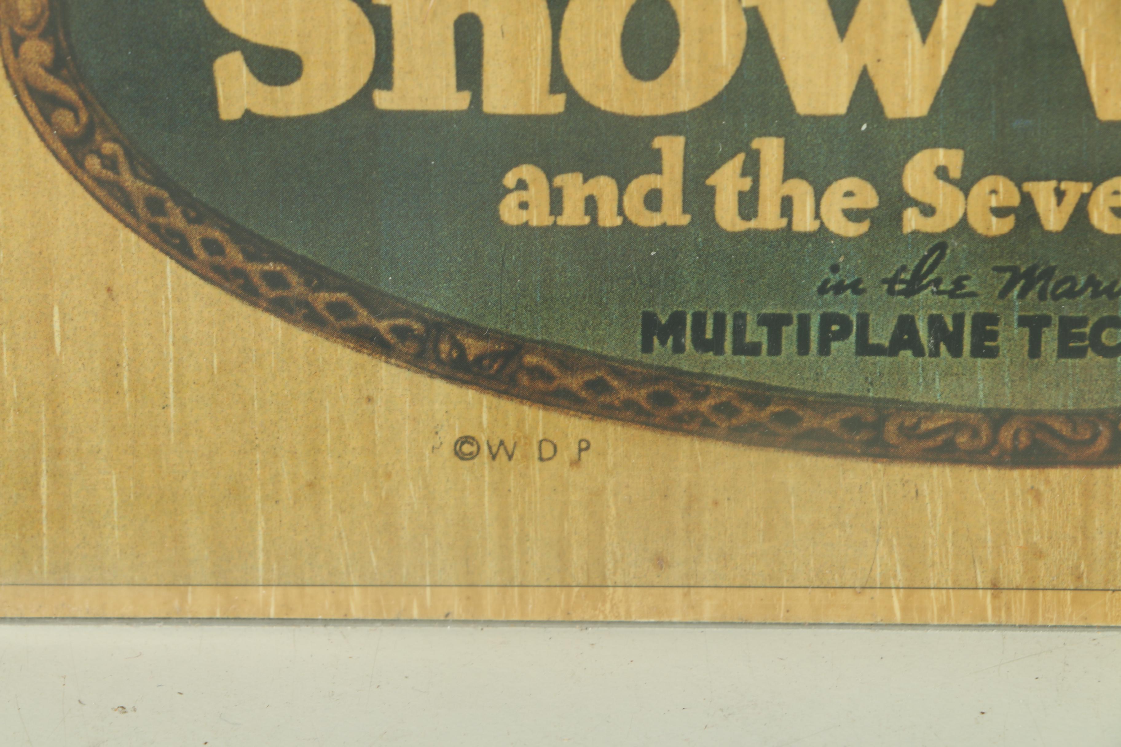 Walt Disney's "Snow White and the Seven Dwarfs" Production Prints