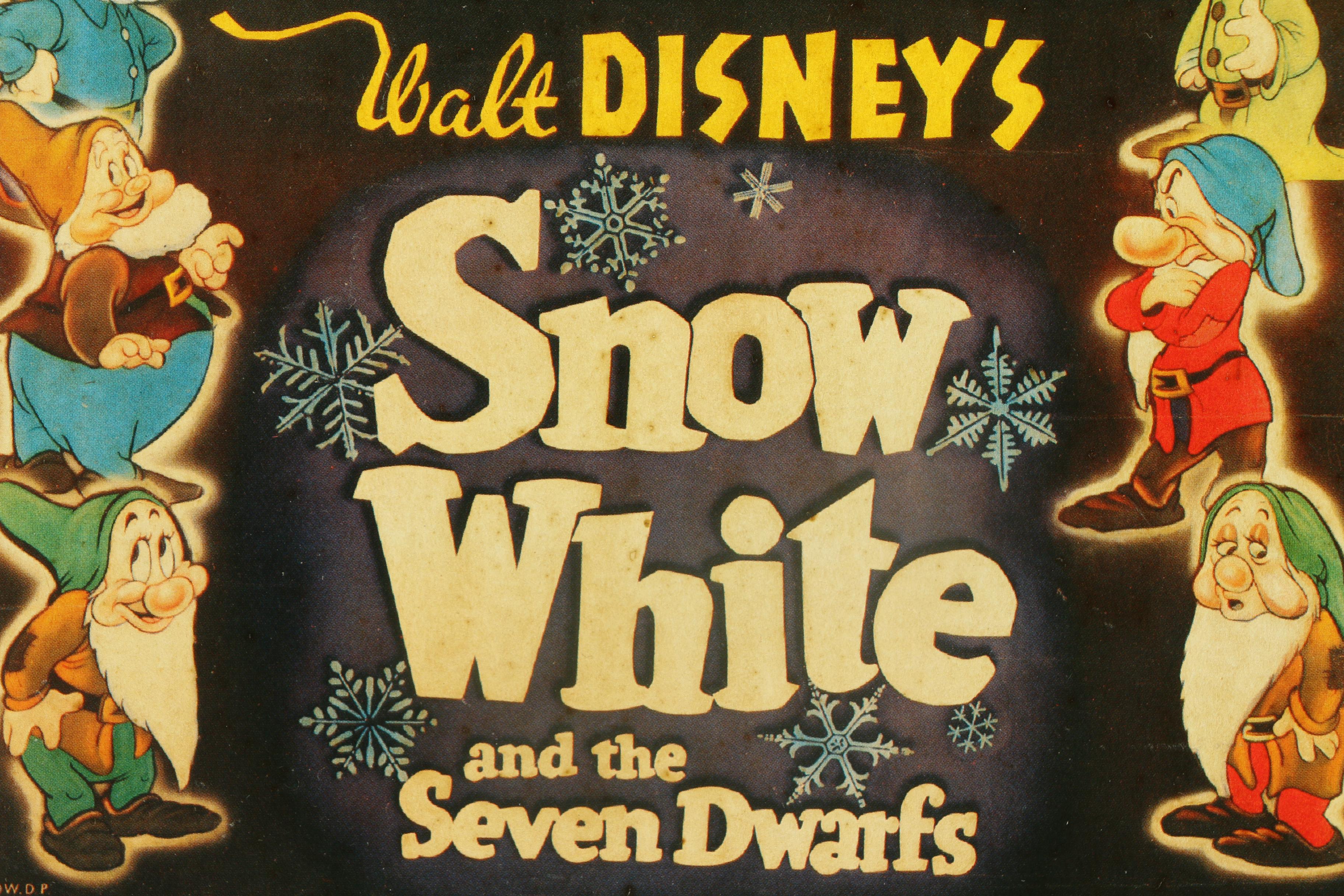 Walt Disney's "Snow White and the Seven Dwarfs" Production Prints
