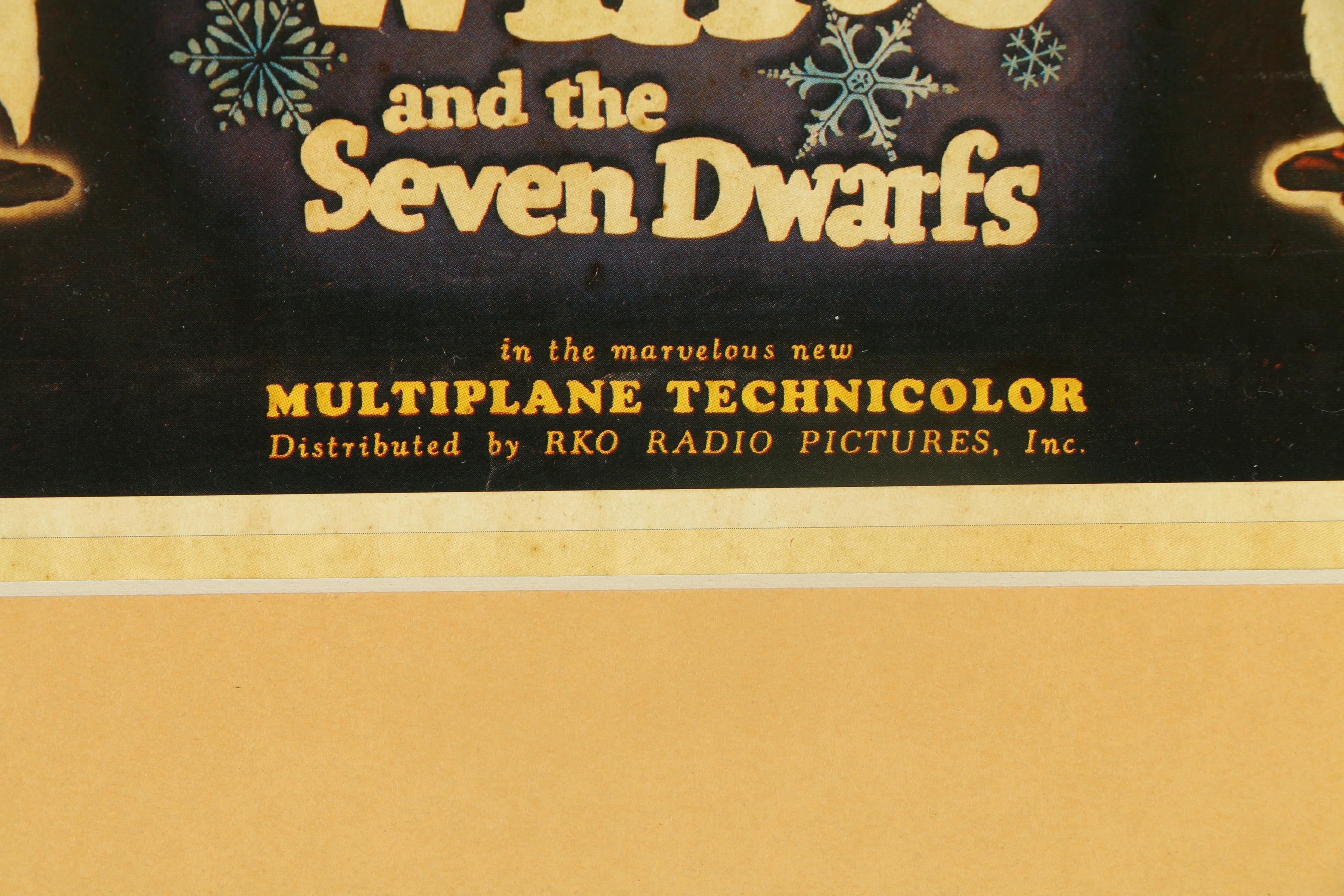 Walt Disney's "Snow White and the Seven Dwarfs" Production Prints