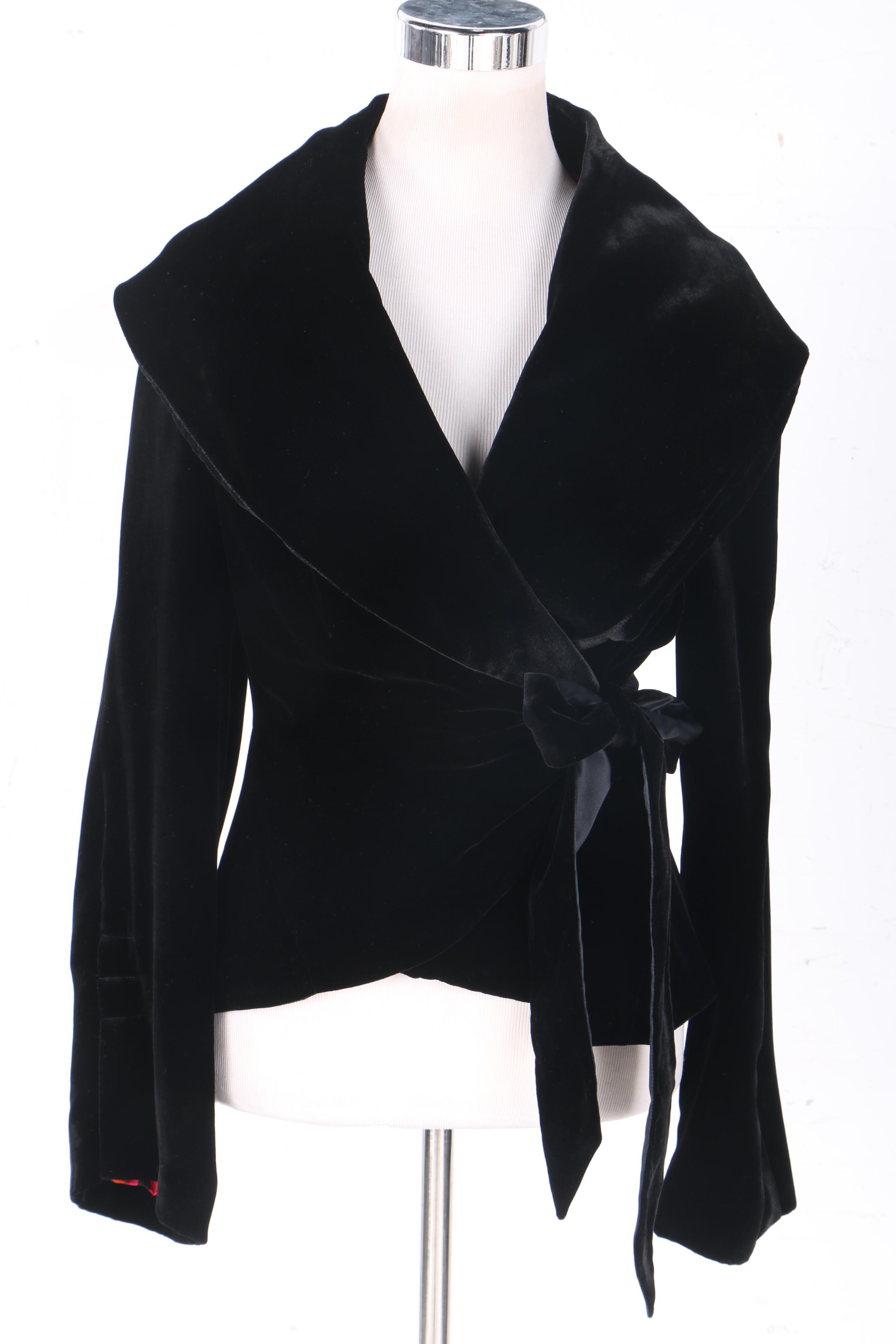 Black Velvet Separates Including Magaschoni