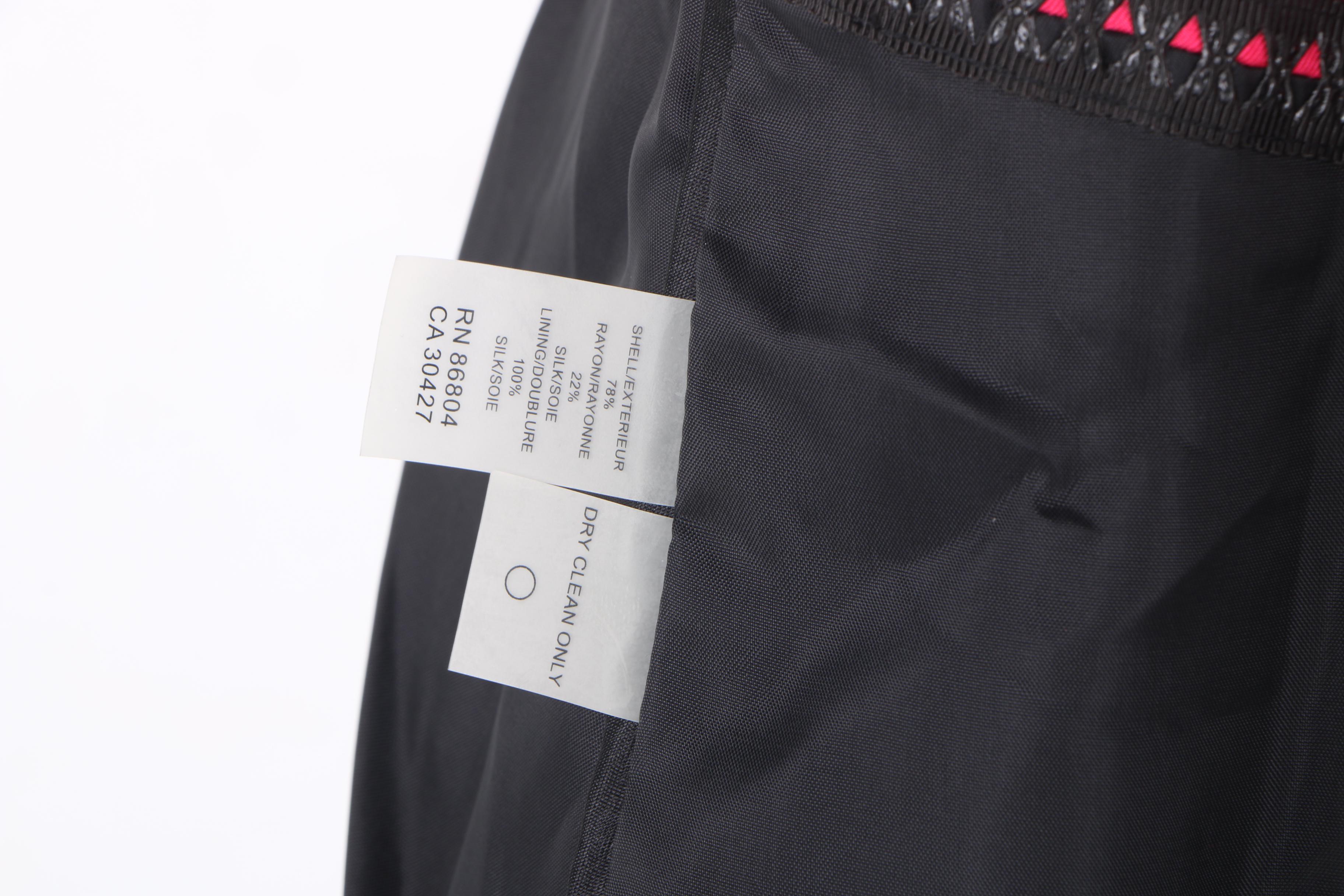 Black Velvet Separates Including Magaschoni